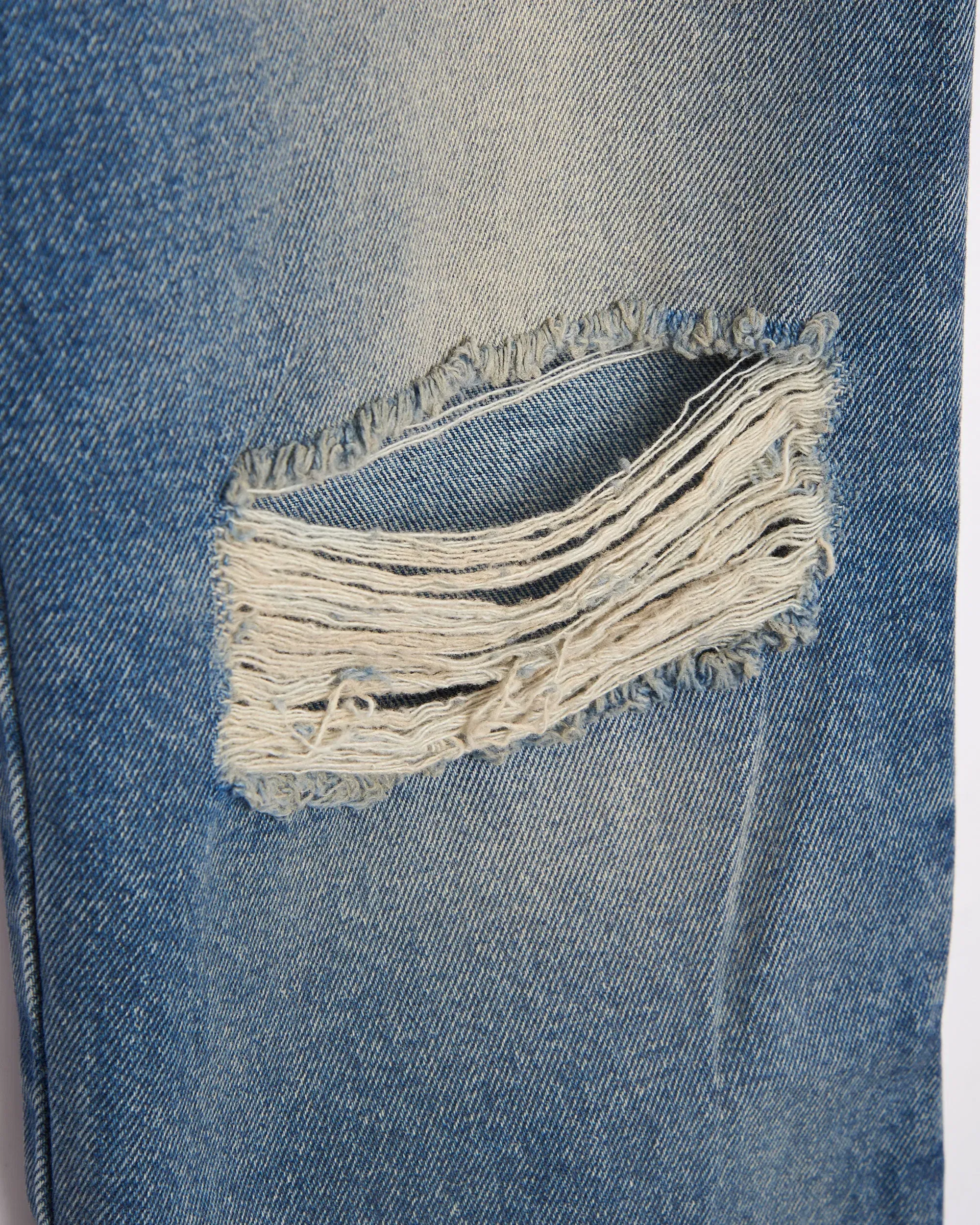 Heron Preston Pantalones vaqueros Heron Preston Distressed Regular Men's Pants para hombre