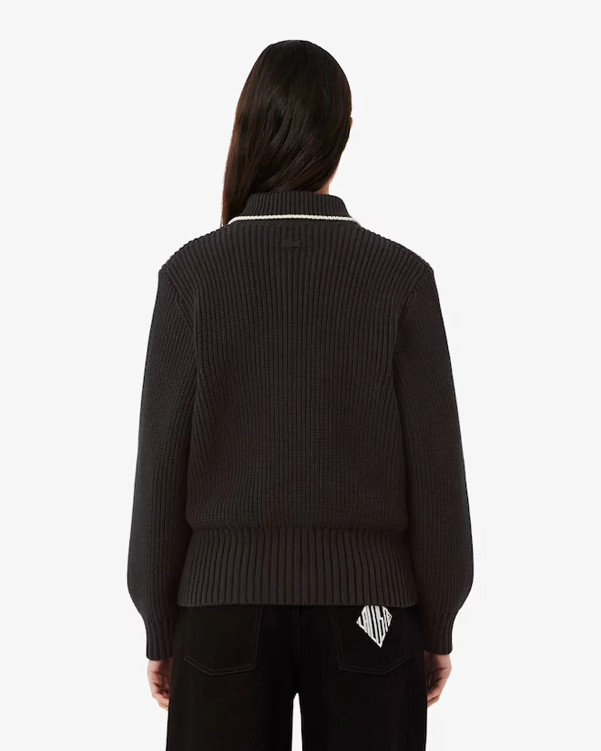 Lacoste Cardigan con logo Relaxed Lacoste Retro para mujer
