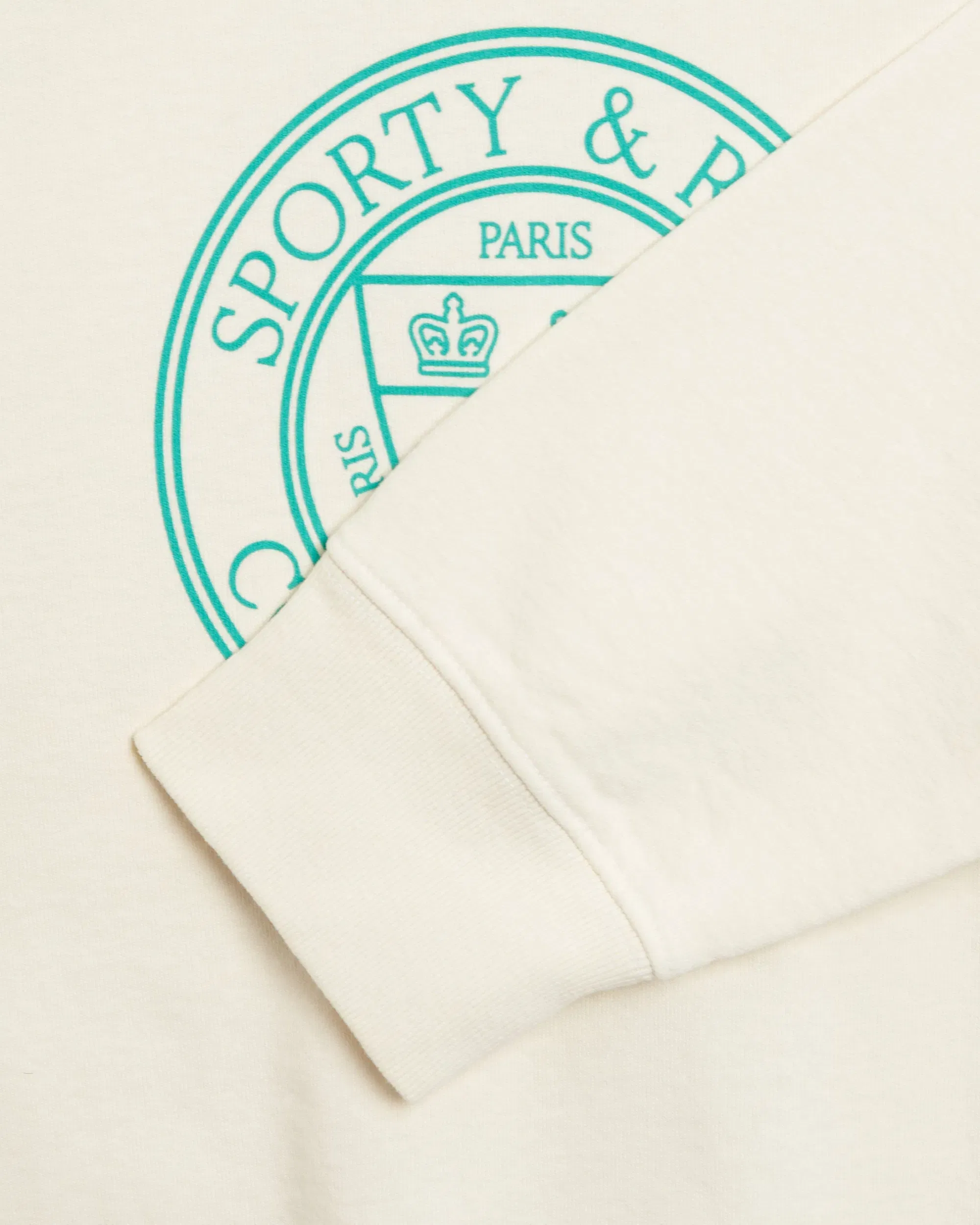 Sporty & Rich Sudadera Sporty & Rich Connecticut Crest Unisex Sweatshirt Unisex