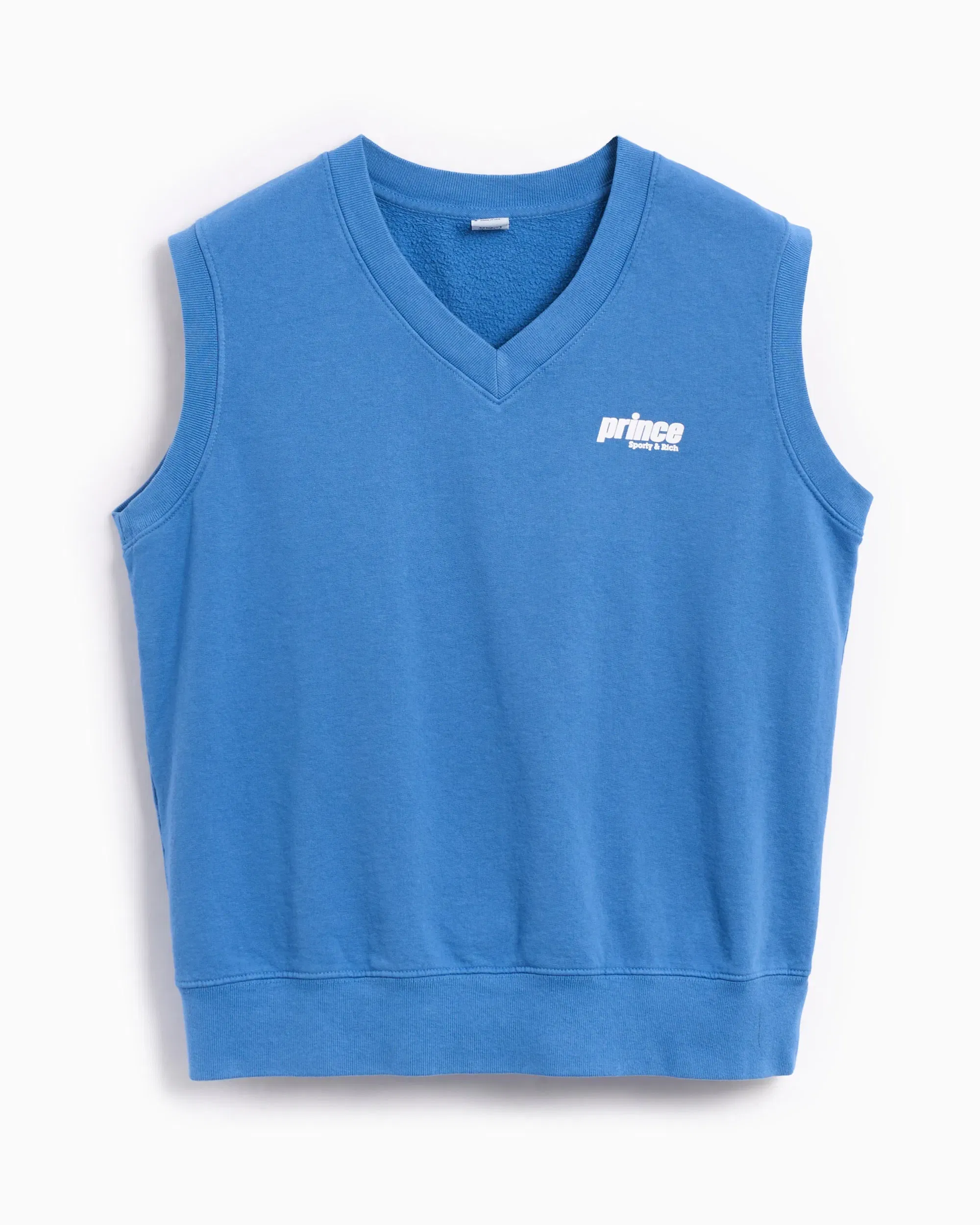 Sporty & Rich Jersey 7962 Sporty & Rich x Prince Sporty Embroidered Unisex V-Neck Vest Unisex