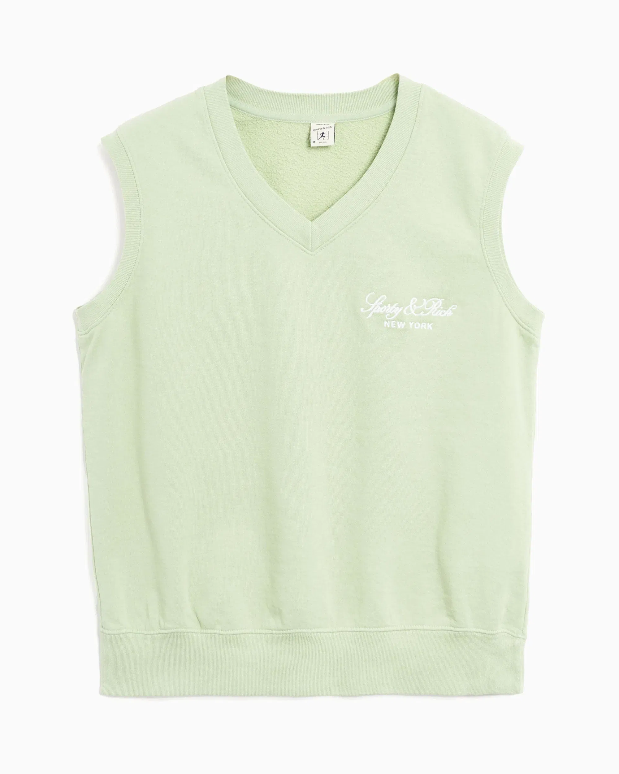 Sporty & Rich Jersey Sporty & Rich Vendome Embroidered Unisex V-Neck Vest Unisex