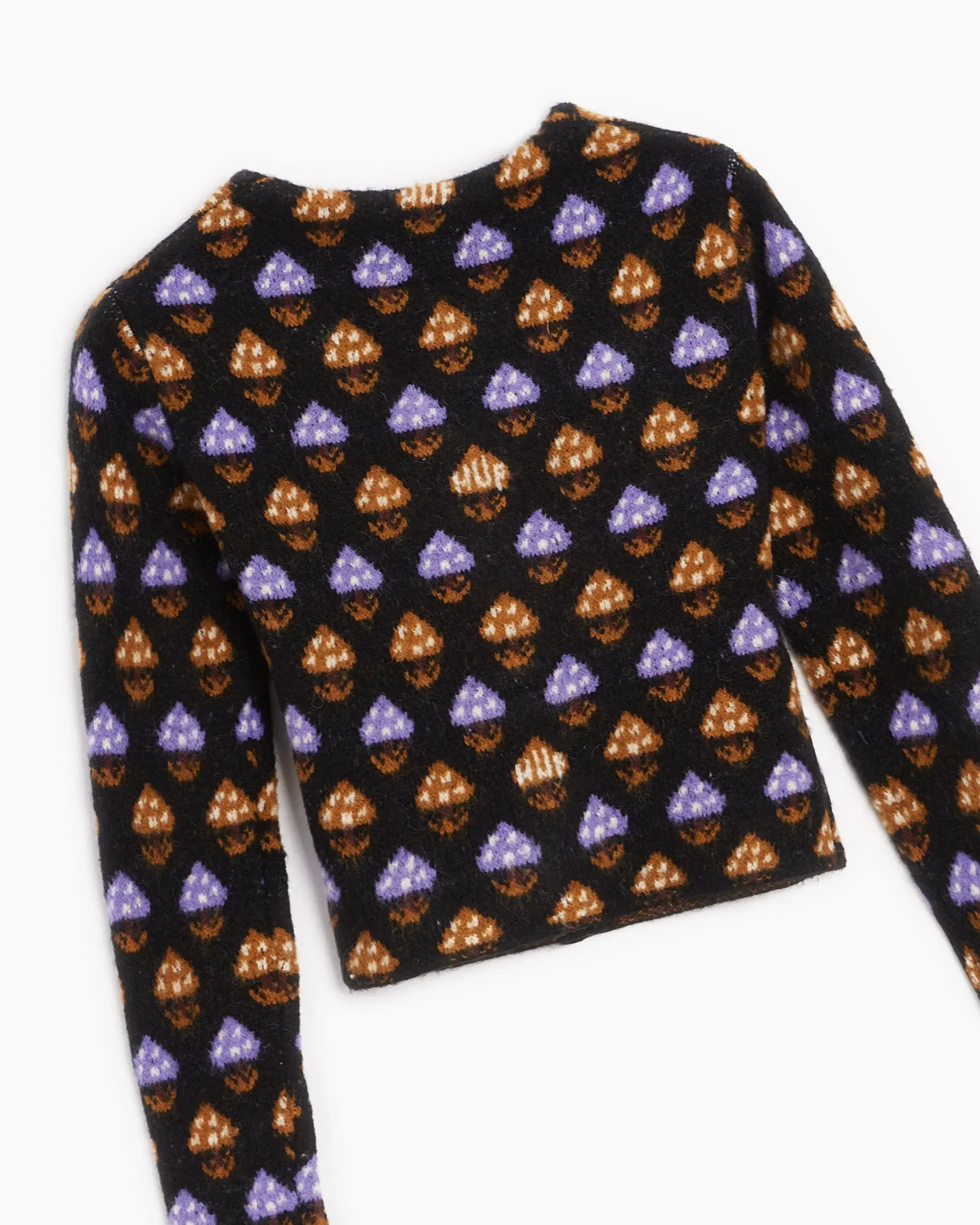 HUF Cardigan HUF Shroom Women's Cropped Cardigan para mujer