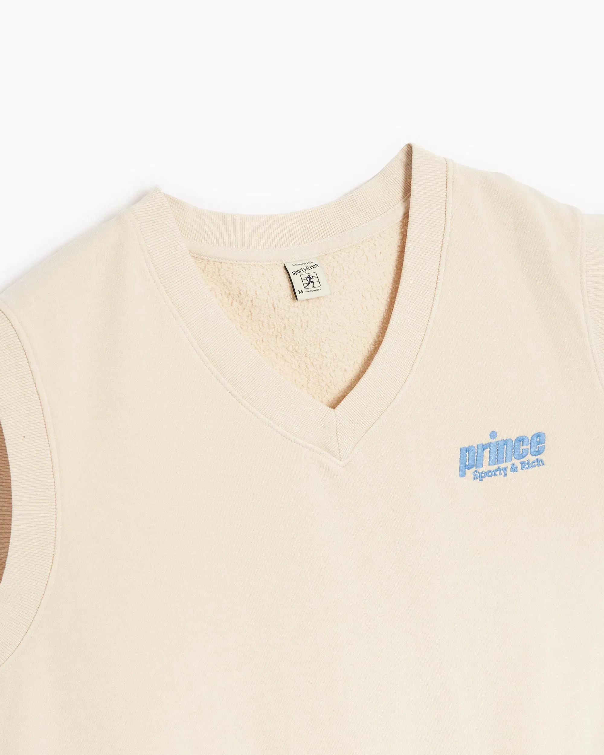 Sporty & Rich Jersey x Prince Sporty & Rich x Prince Sporty Unisex V-Neck Vest Unisex