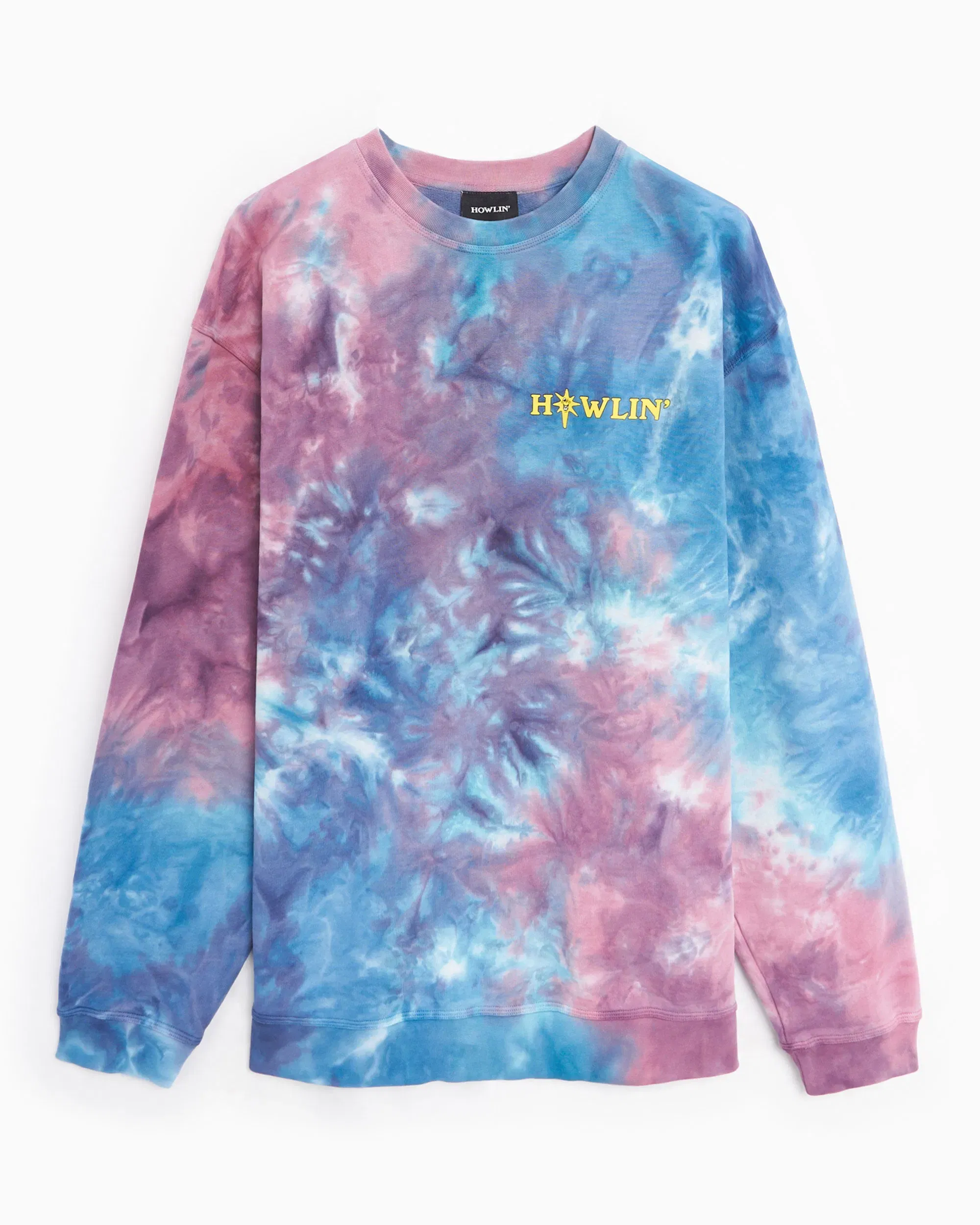 Howlin' Sudadera Howlin' Howlin' Men's Tie Dye Sweatshirt para hombre