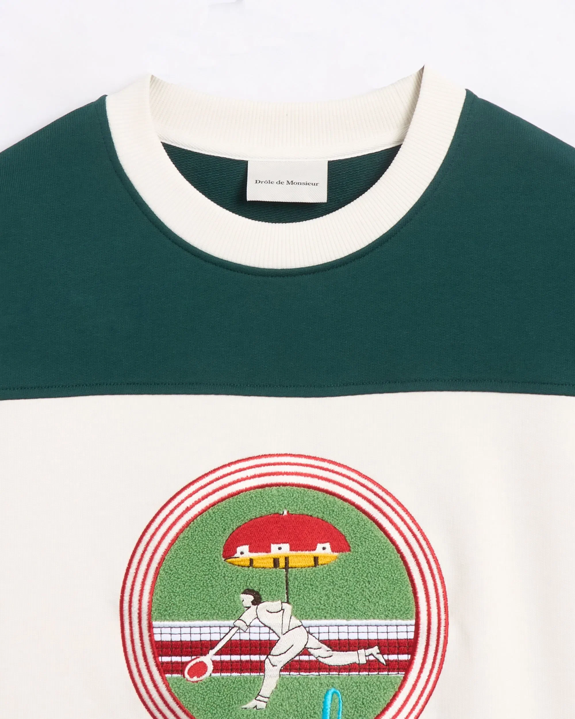 Drôle De Monsieur Sudadera Relaxed Drôle de Monsieur Tennis Men's Sweatshirt para hombre