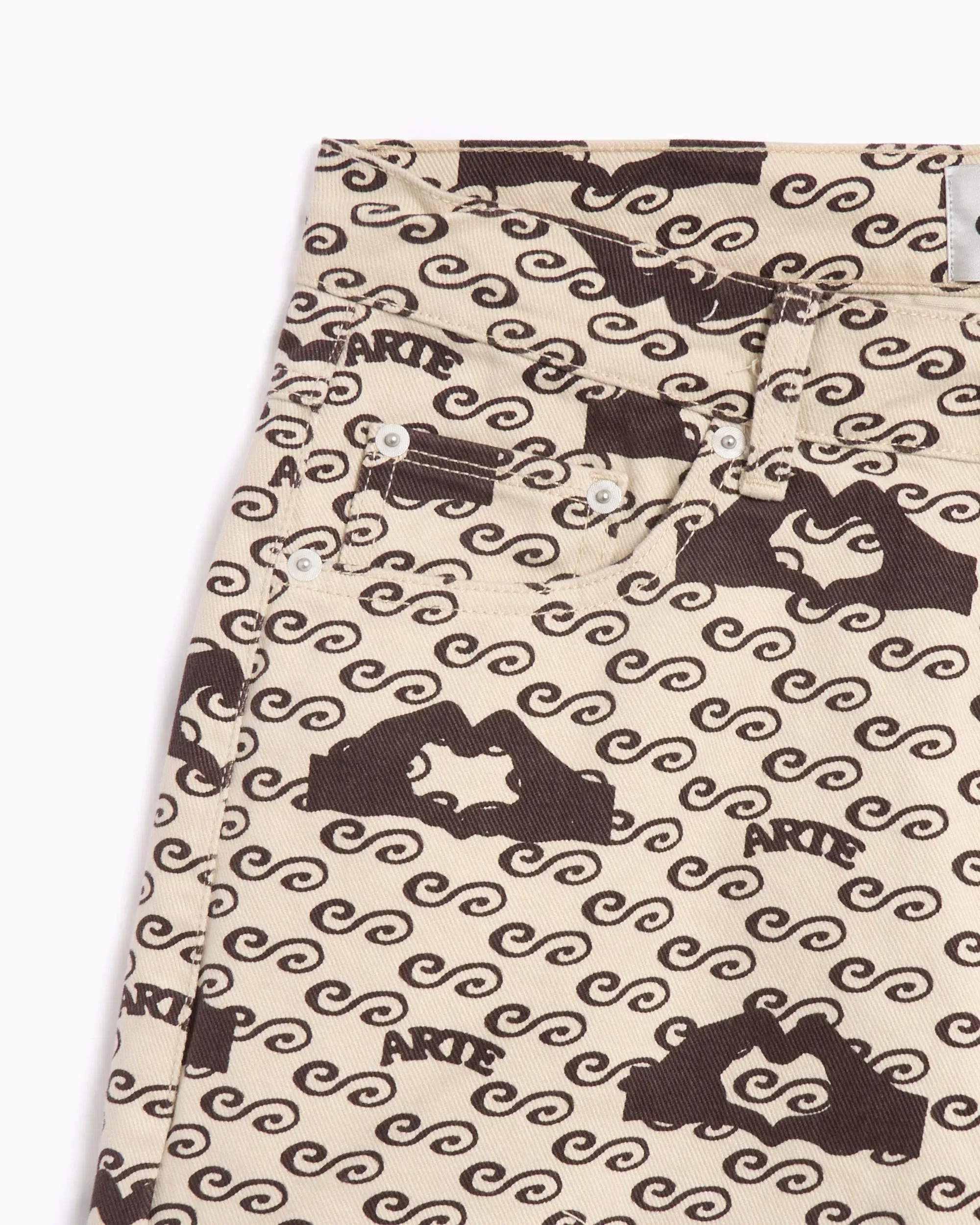 Arte Antwerp Pantalones Arte Antwerp Hand Heart Men's Printed Pants para hombre