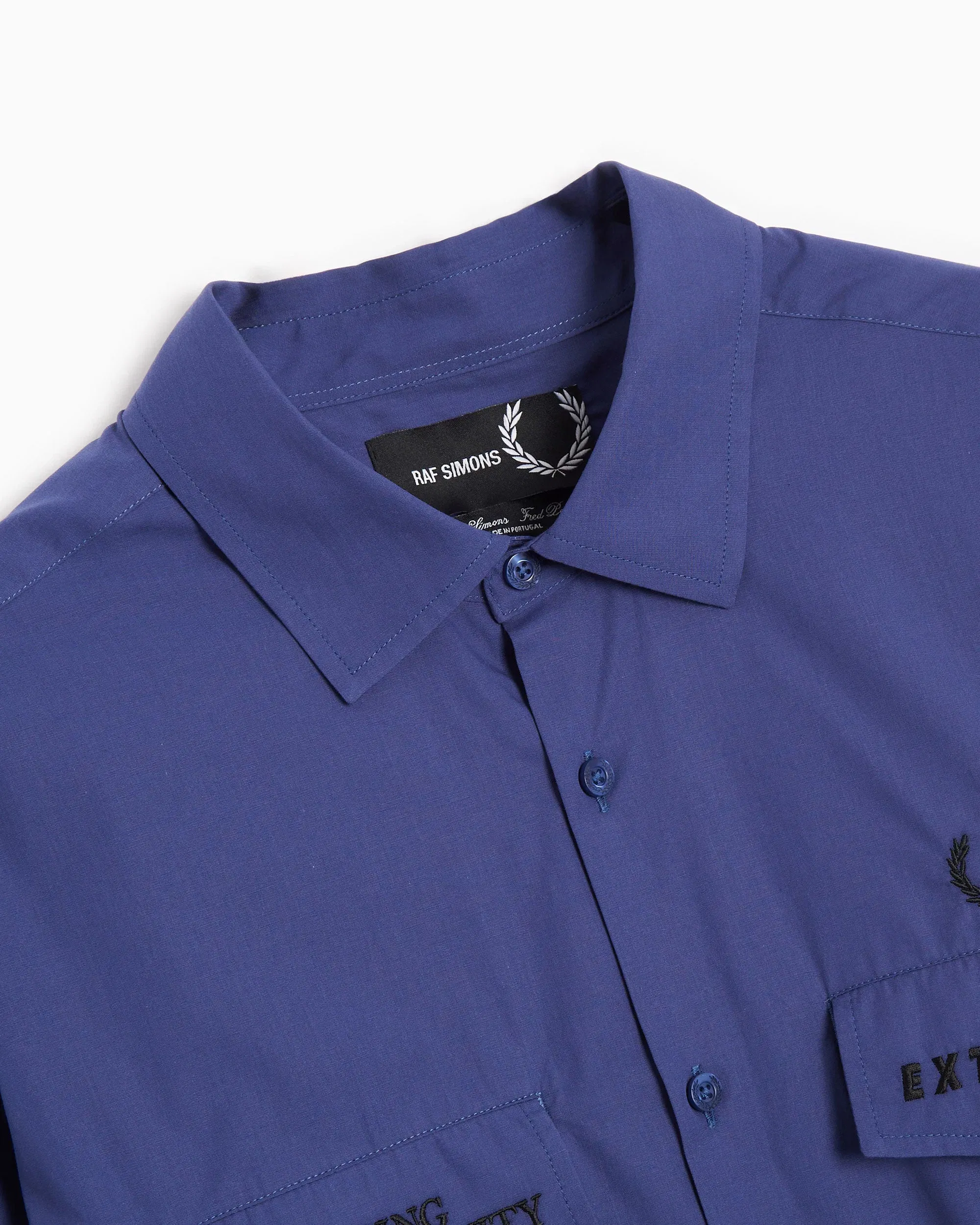 Fred Perry Camisa x Raf Simons Fred Perry x Raf Simons Men's Oversized Uniform Shirt para hombre