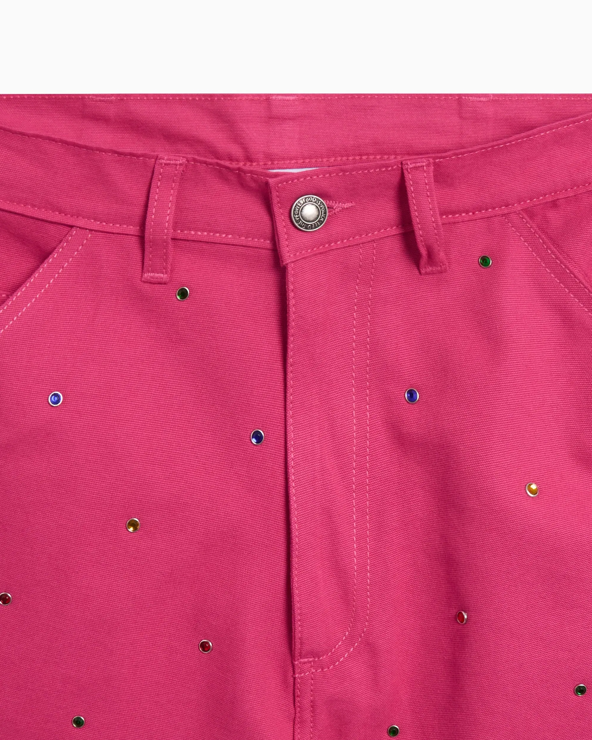 Sky High Farm Workwear Pantalones cortos Sky High Farm Workwear Studded Santa Fe Unisex Shorts Unisex