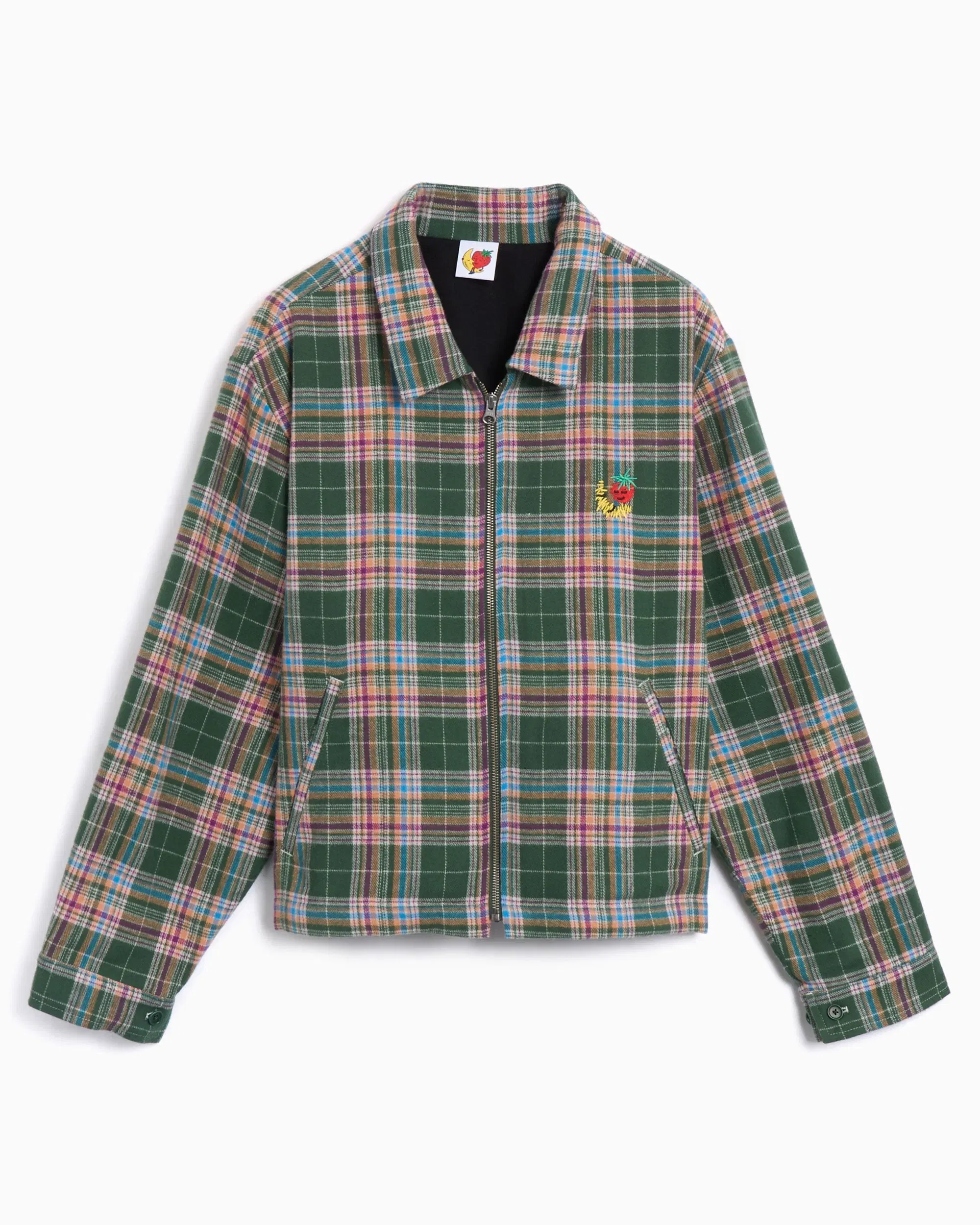 Sky High Farm Workwear Work Jacket Sky High Farm Workwear Flannel Gas Station Unisex Jacket Unisex