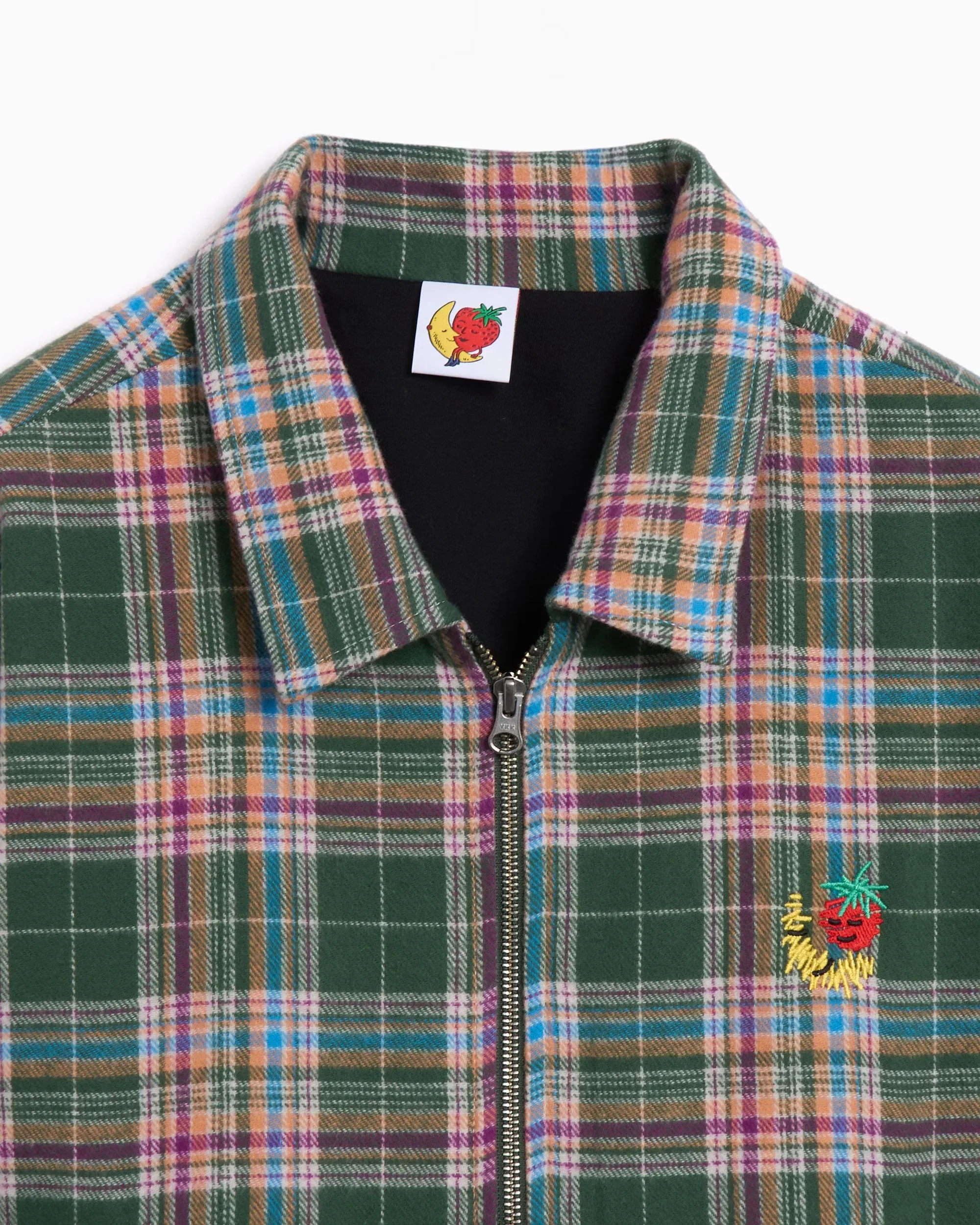 Sky High Farm Workwear Work Jacket Sky High Farm Workwear Flannel Gas Station Unisex Jacket Unisex