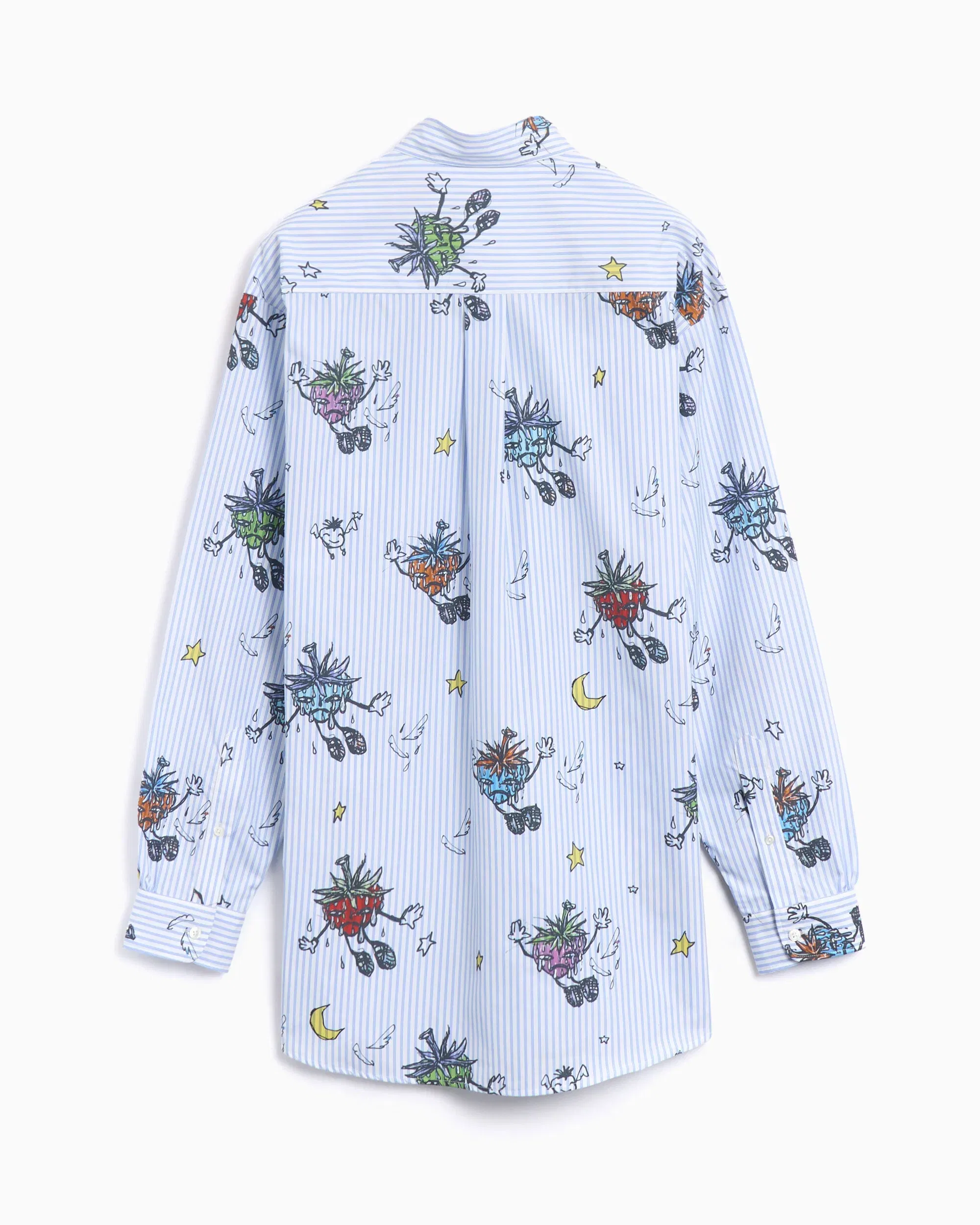 Sky High Farm Workwear Camisa Relaxed Sky High Farm Workwear Strawbabies Unisex Button Down Shirt Unisex