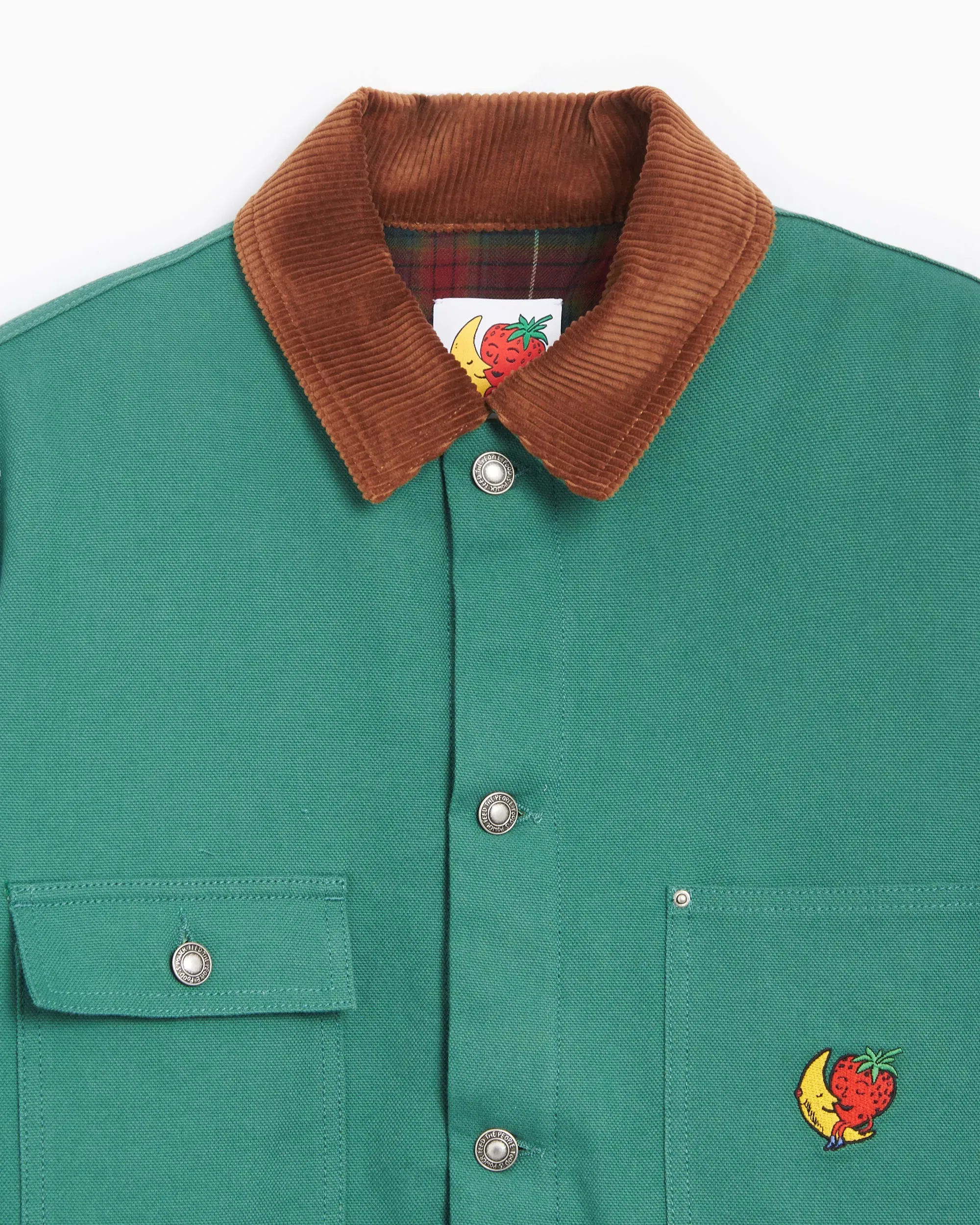 Sky High Farm Workwear Chaqueta ligera Sky High Farm Workwear Angry Men's Chore Jacket para hombre