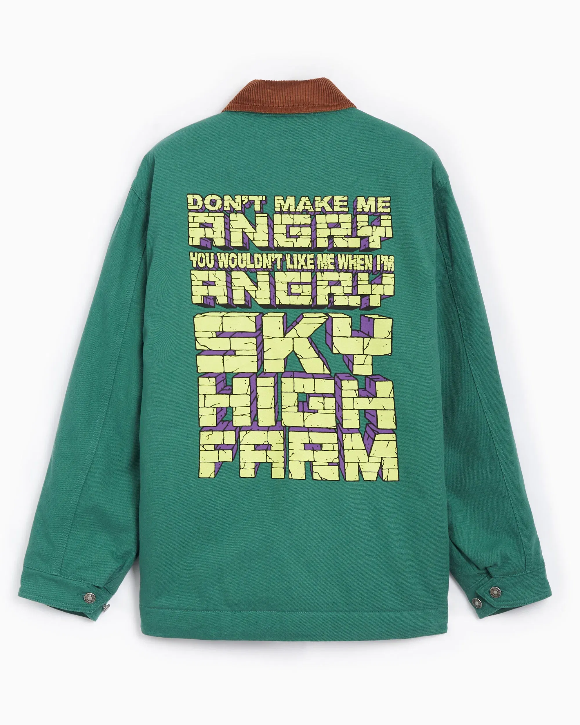 Sky High Farm Workwear Chaqueta ligera Sky High Farm Workwear Angry Men's Chore Jacket para hombre