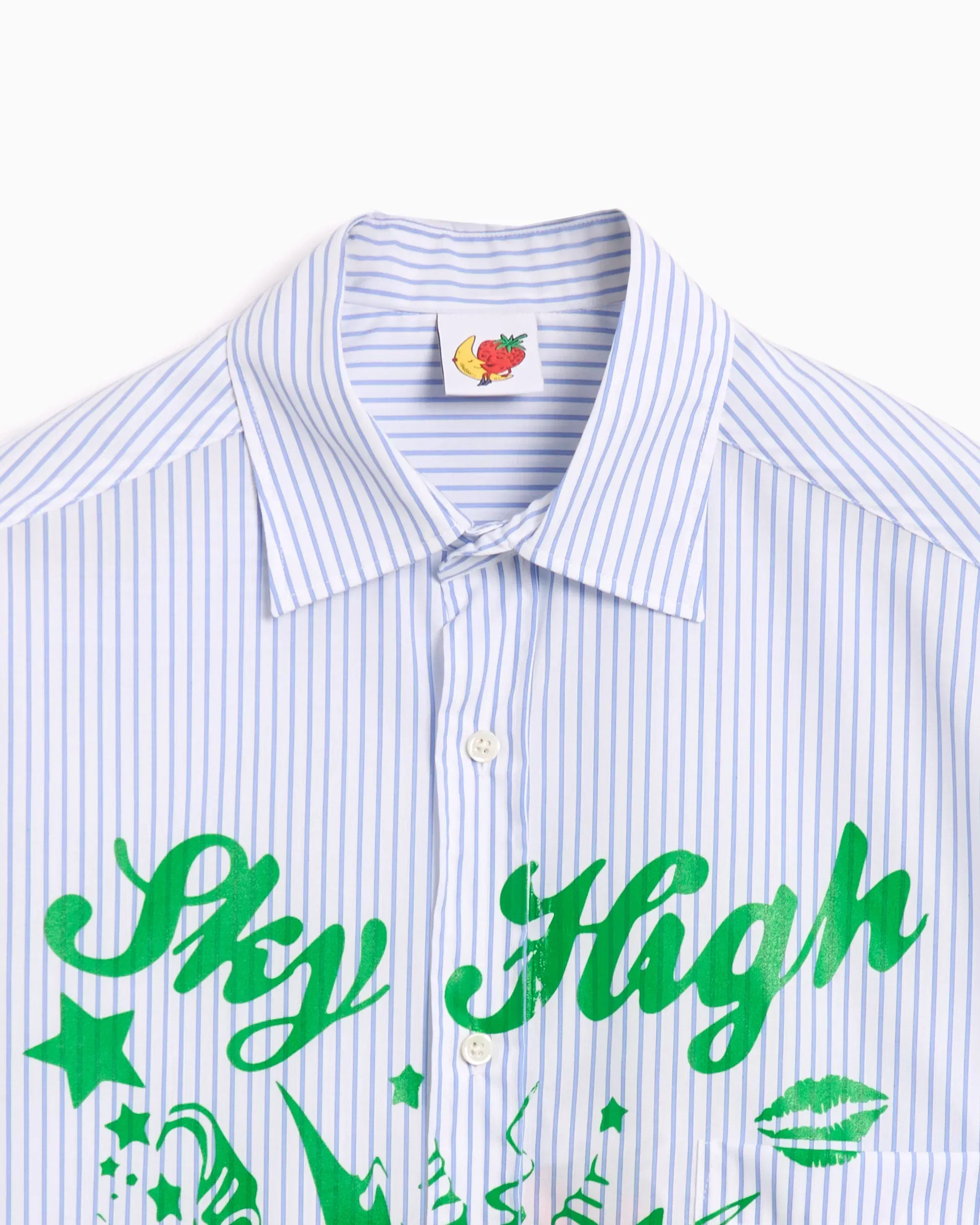 Sky High Farm Workwear Camisa Sky High Farm Workwear Mindblown Unisex Print Button Down Shirt Unisex