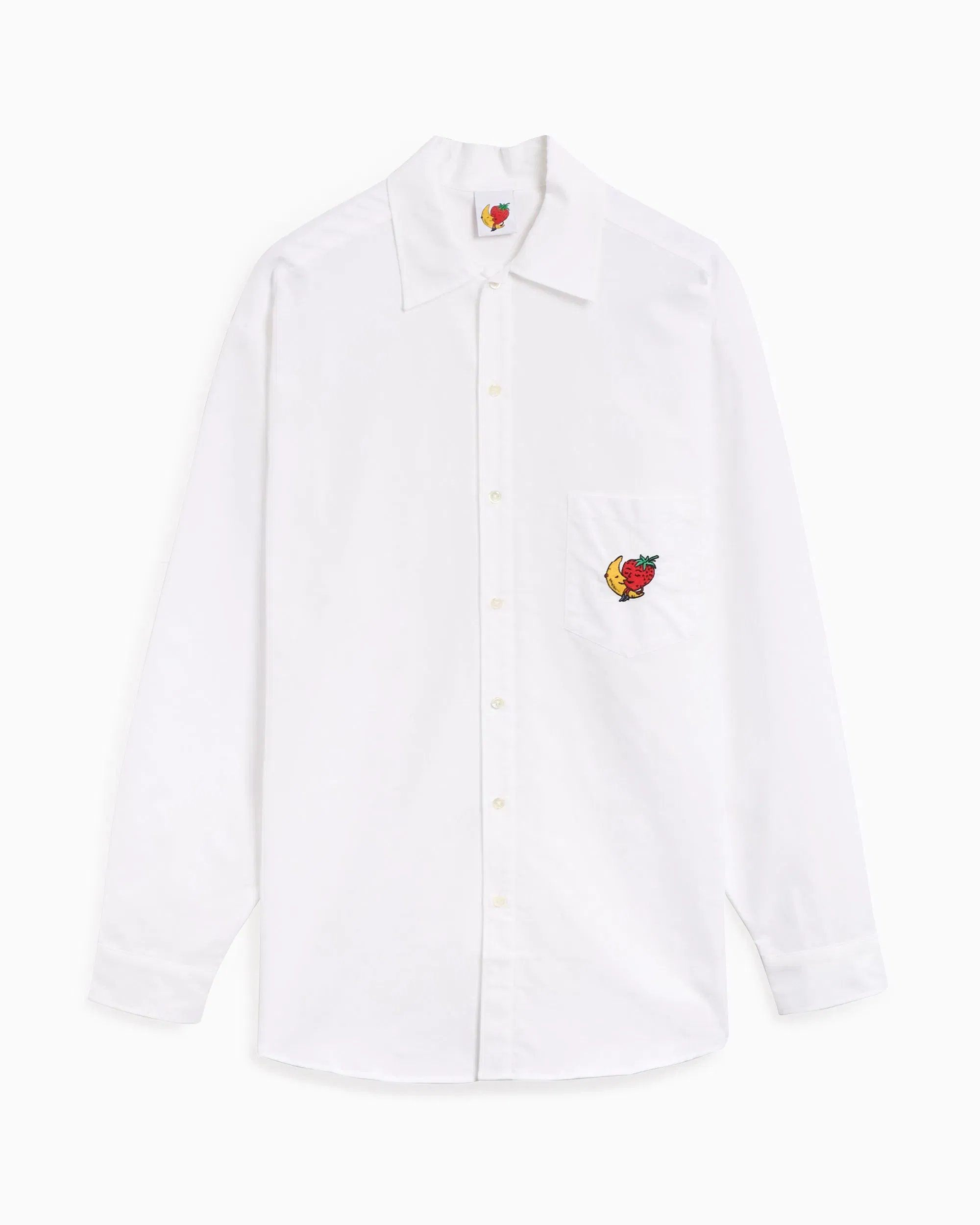Sky High Farm Workwear Camisa Sky High Farm Workwear Perennial Logo Unisex Button Down Woven Shirt Unisex