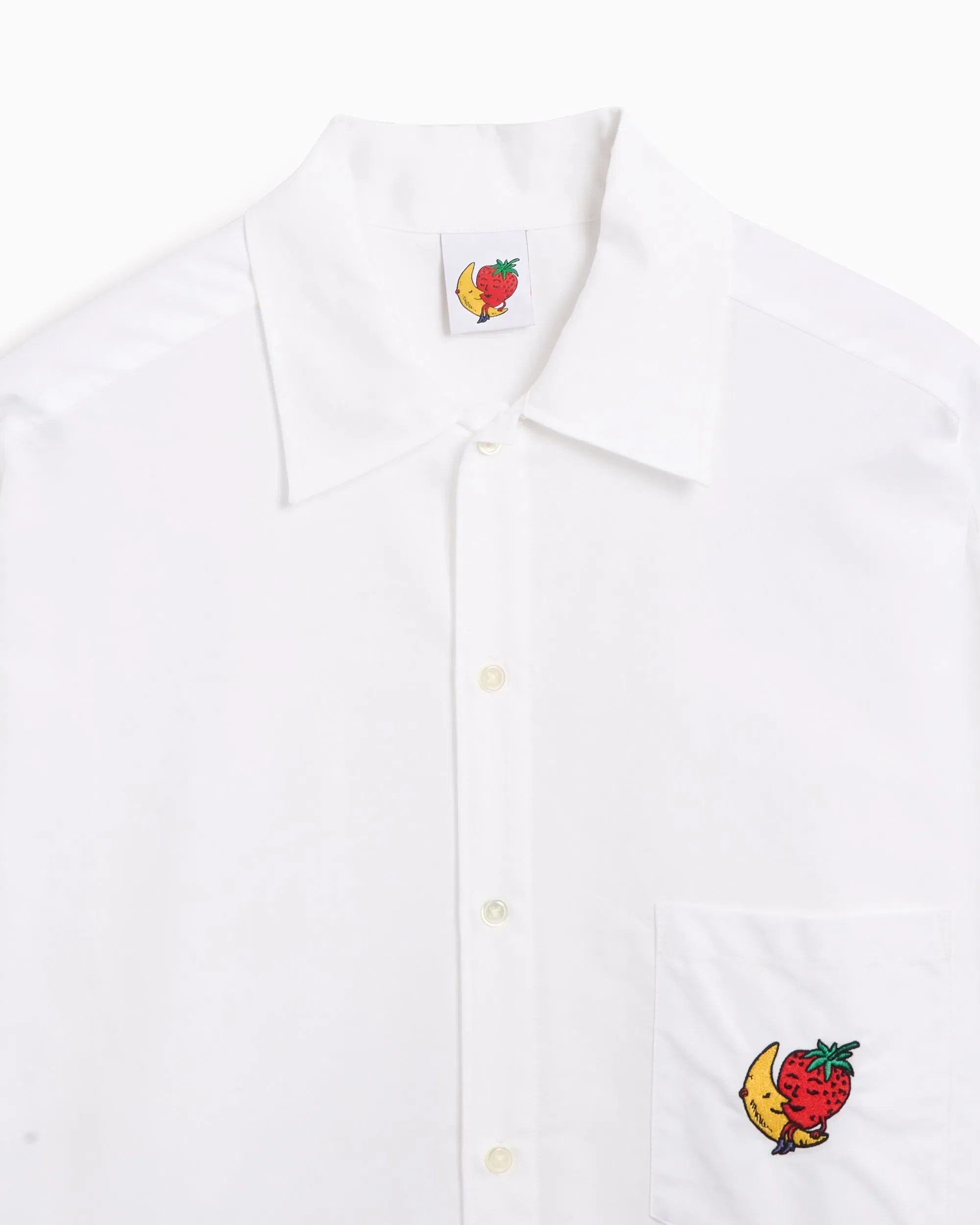 Sky High Farm Workwear Camisa Sky High Farm Workwear Perennial Logo Unisex Button Down Woven Shirt Unisex