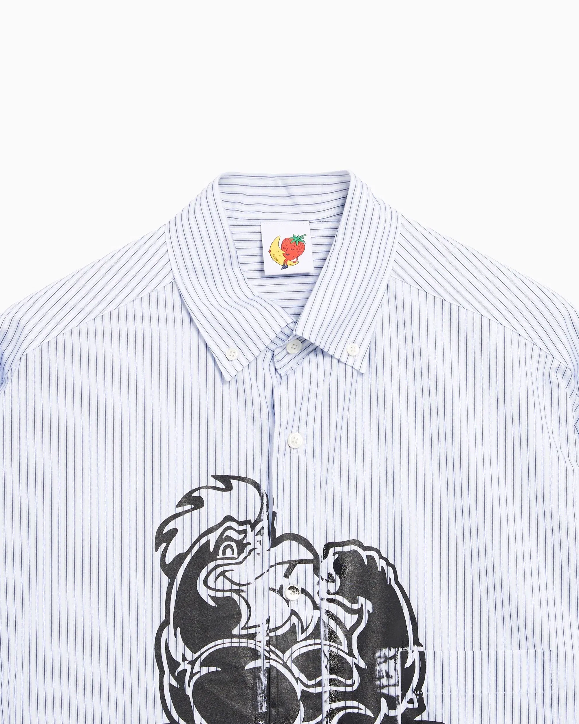 Sky High Farm Workwear Camisa Sky High Farm Workwear Sky High Farm SHF Chicken Unisex Button Down Shirt Unisex