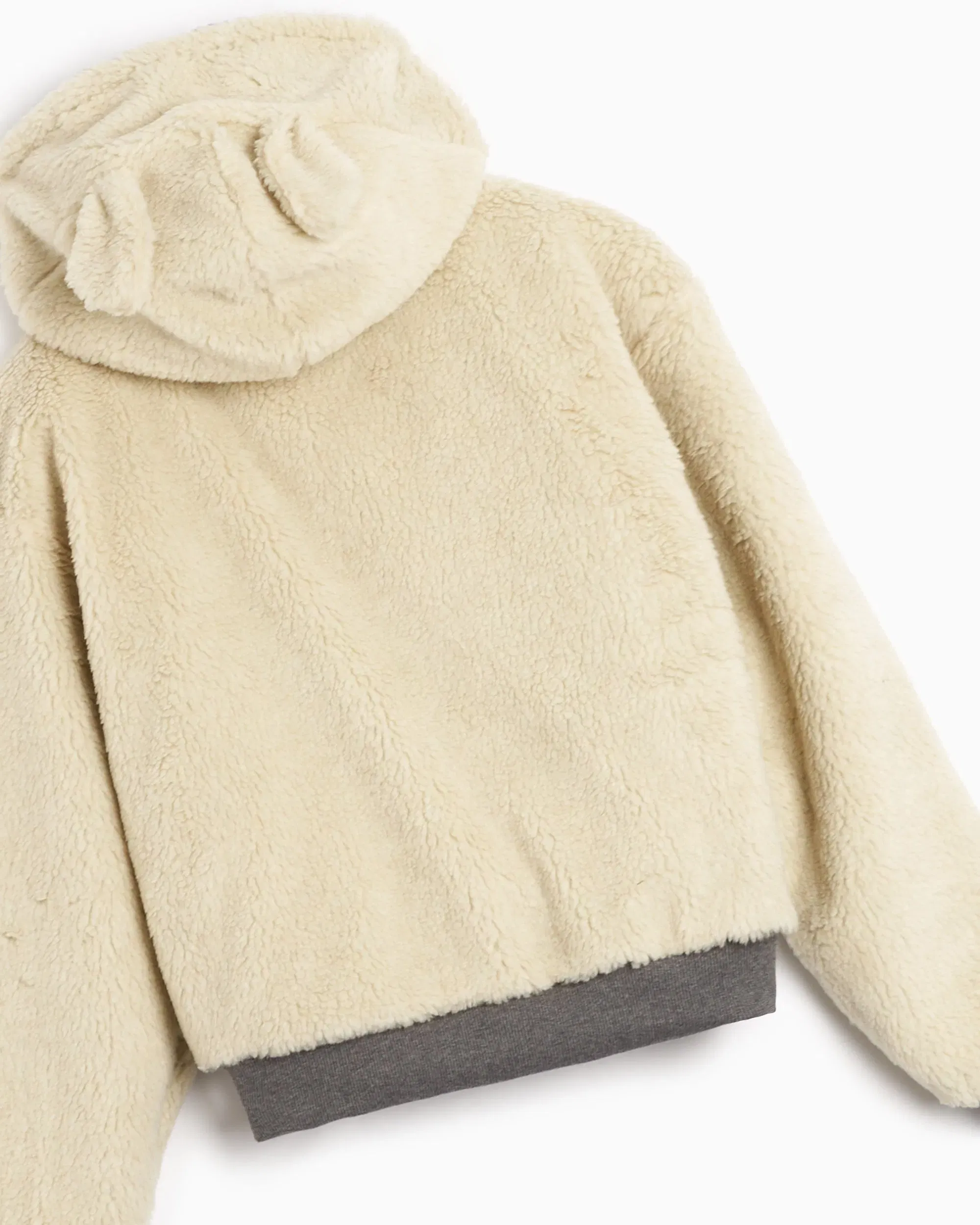 Sky High Farm Workwear Sudadera con capucha Sky High Farm Workwear Wolf And Sheep Unisex Reversible Knit Hoodie Unisex
