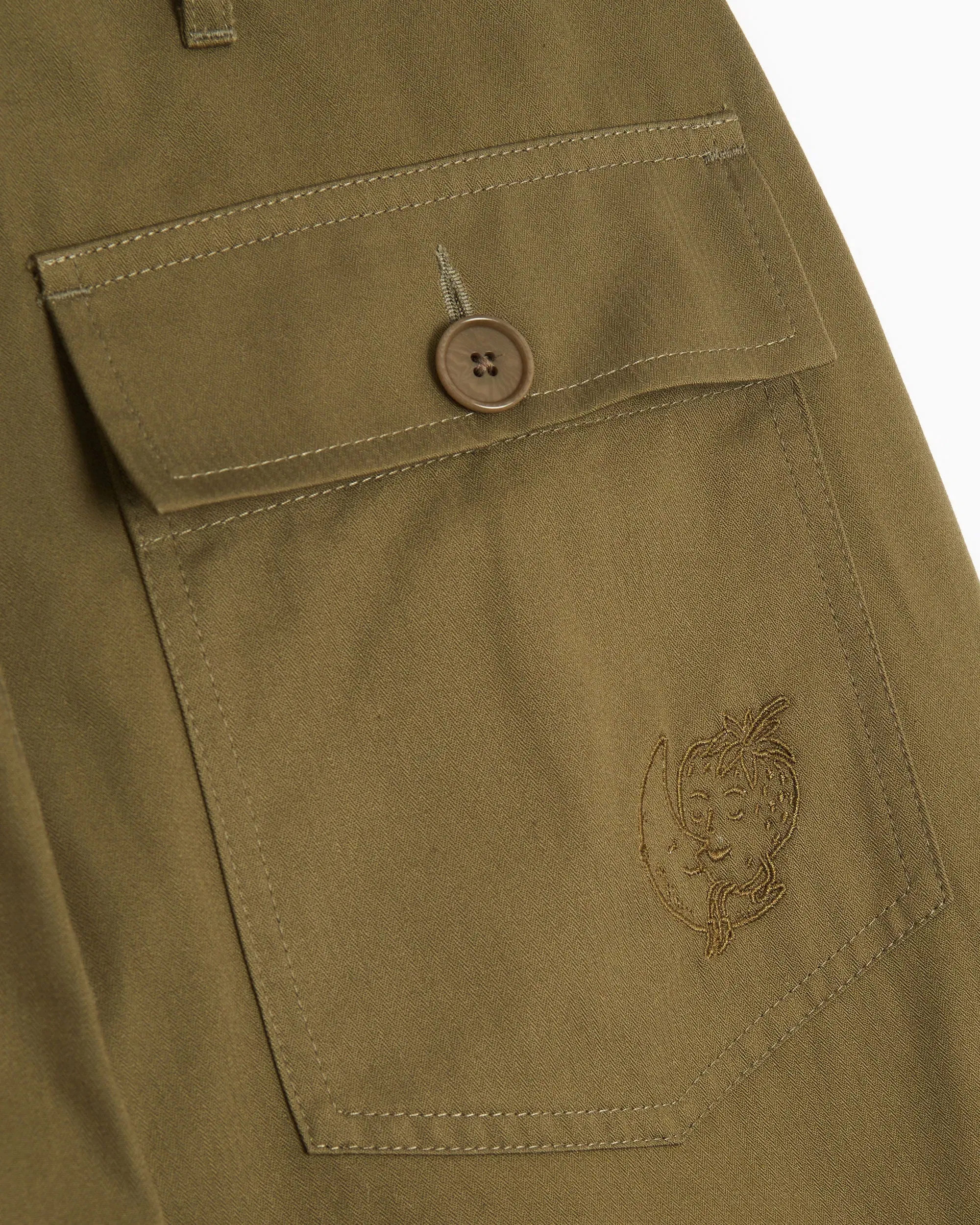 Sky High Farm Workwear Pantalones Sky High Farm Workwear Samira Nasr Military Unisex Woven Pants Unisex