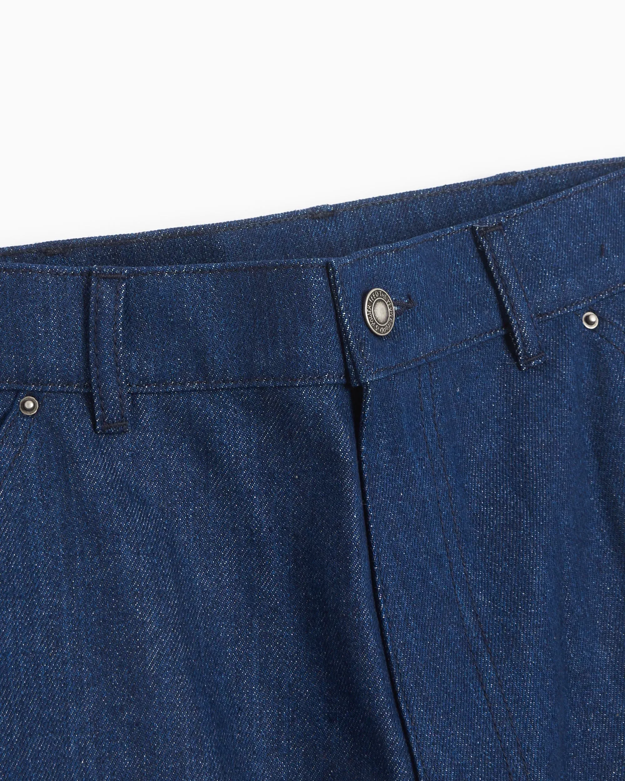 Sky High Farm Workwear Pantalones vaqueros Sky High Farm Workwear Double Knee Unisex Denim Work Pants Unisex