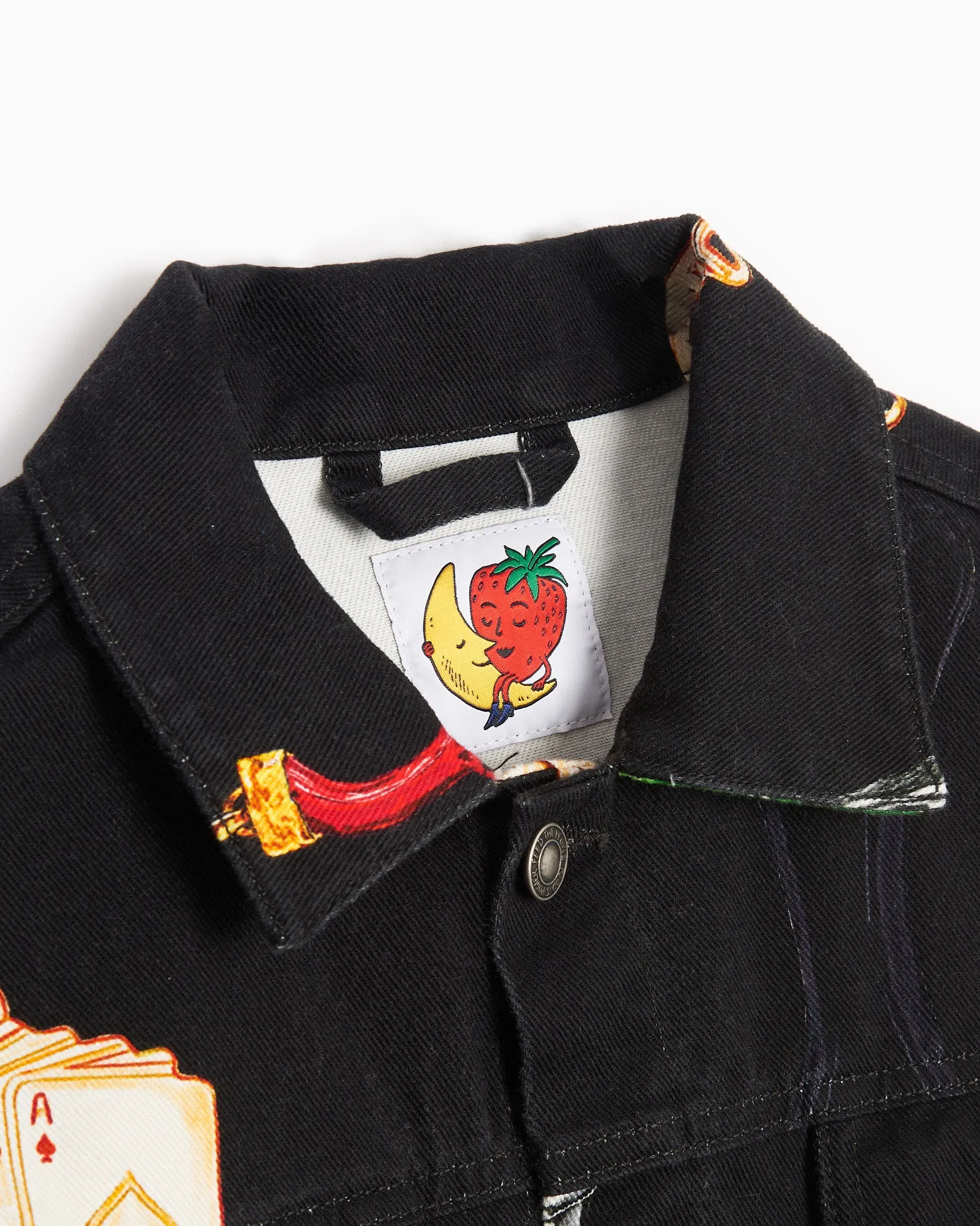 Sky High Farm Workwear Chaqueta vaquera Sky High Farm Workwear Charm Unisex Print Woven Denim Jacket Unisex