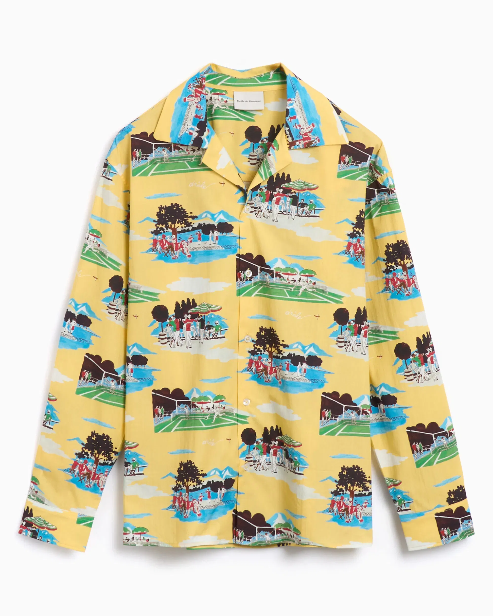 Drôle De Monsieur Camisa Drôle de Monsieur Country Club Men's Shirt para hombre