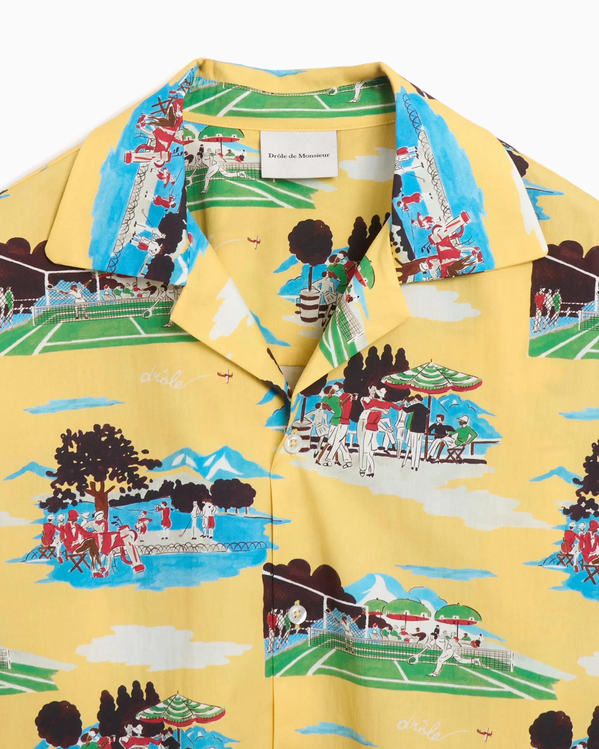 Drôle De Monsieur Camisa Drôle de Monsieur Country Club Men's Shirt para hombre