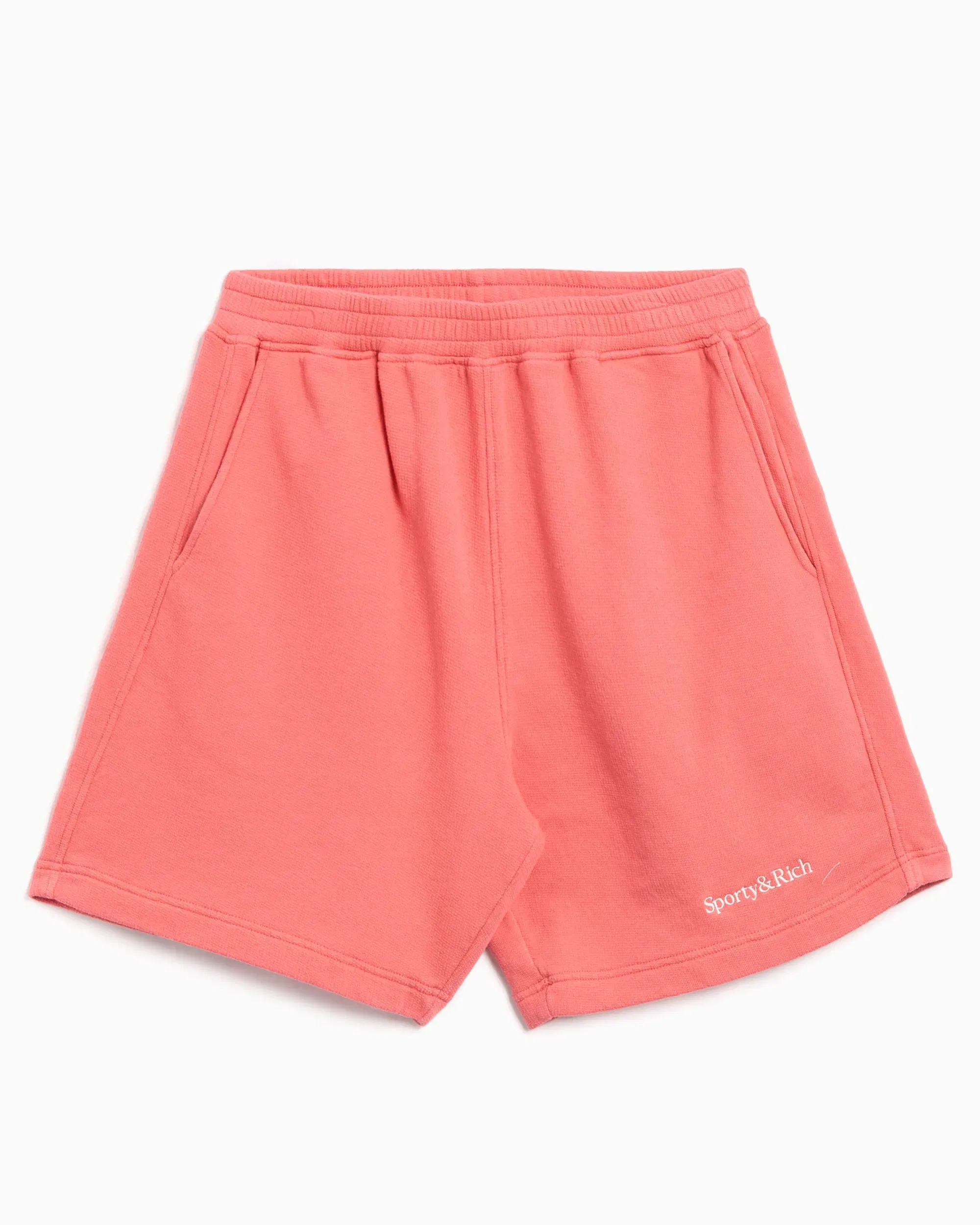 Sporty & Rich Pantalones cortos Sporty & Rich Serif Logo Unisex Soft Gym Shorts Unisex