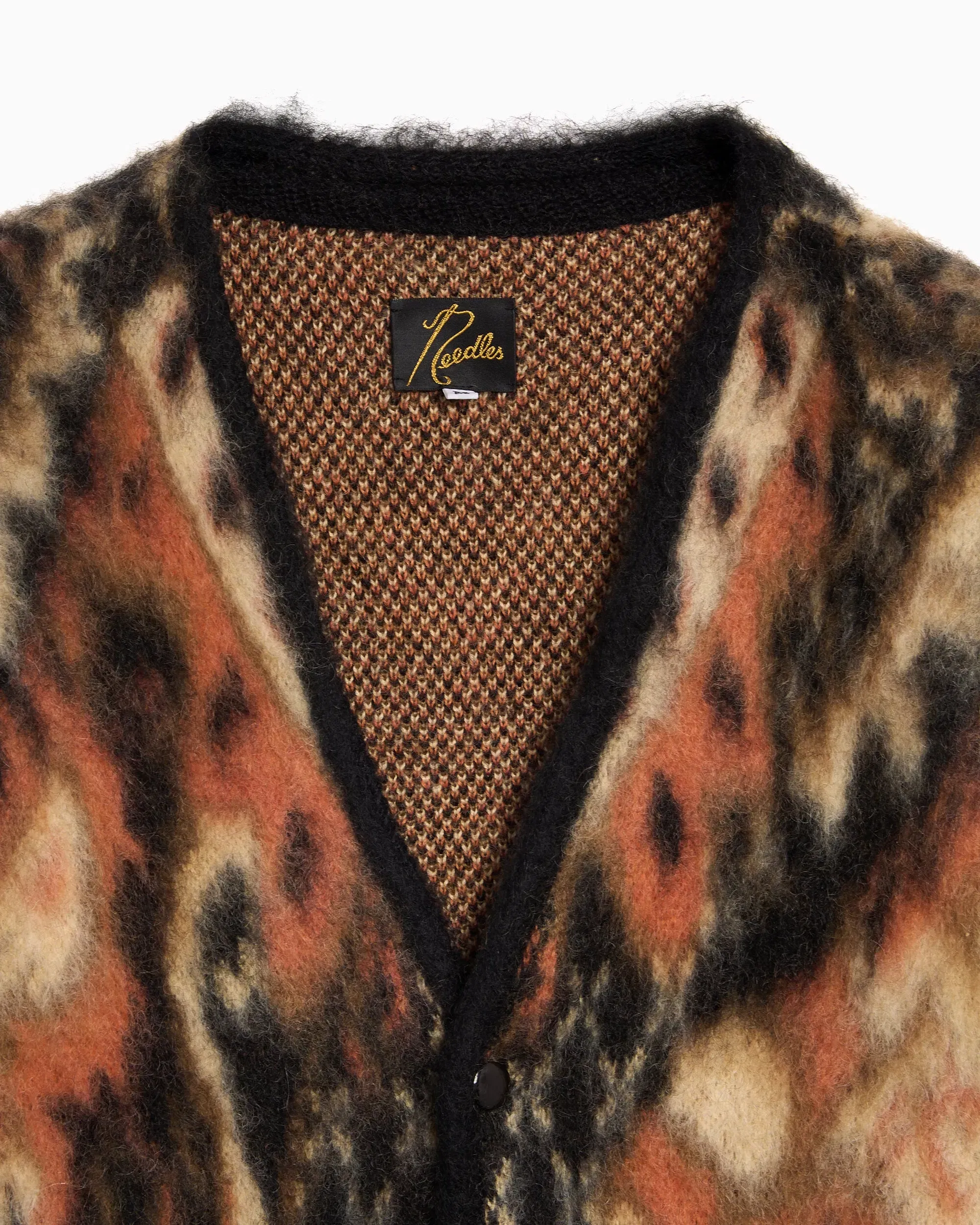 Needles Cardigan Relaxed Needles Paisley para hombre