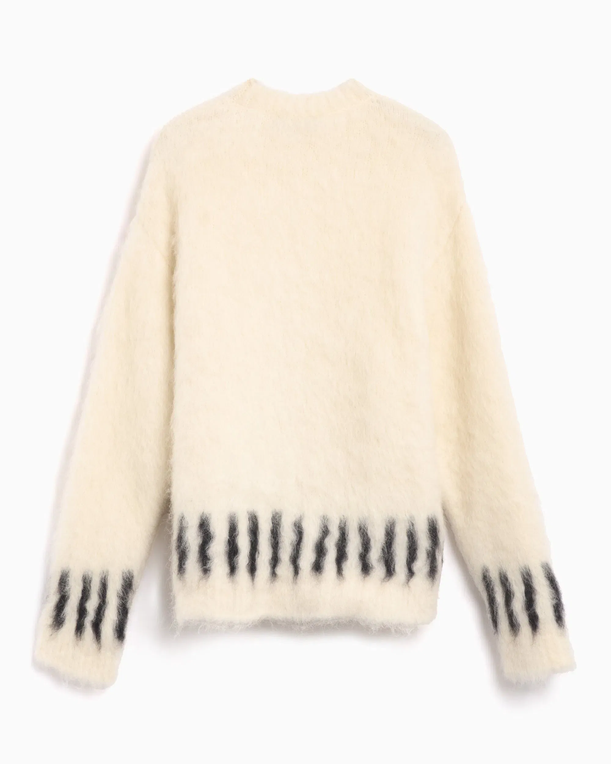Sunnei Jersey Sunnei Men's Hairy Knit Round Neck Sweater para hombre