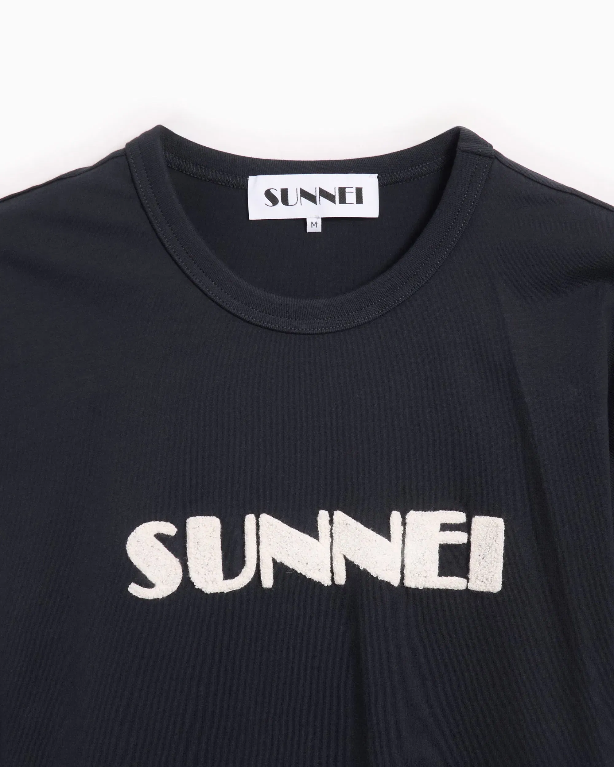 Sunnei Camiseta Sunnei Classic Big Logo Boucle' Men's T-Shirt para hombre