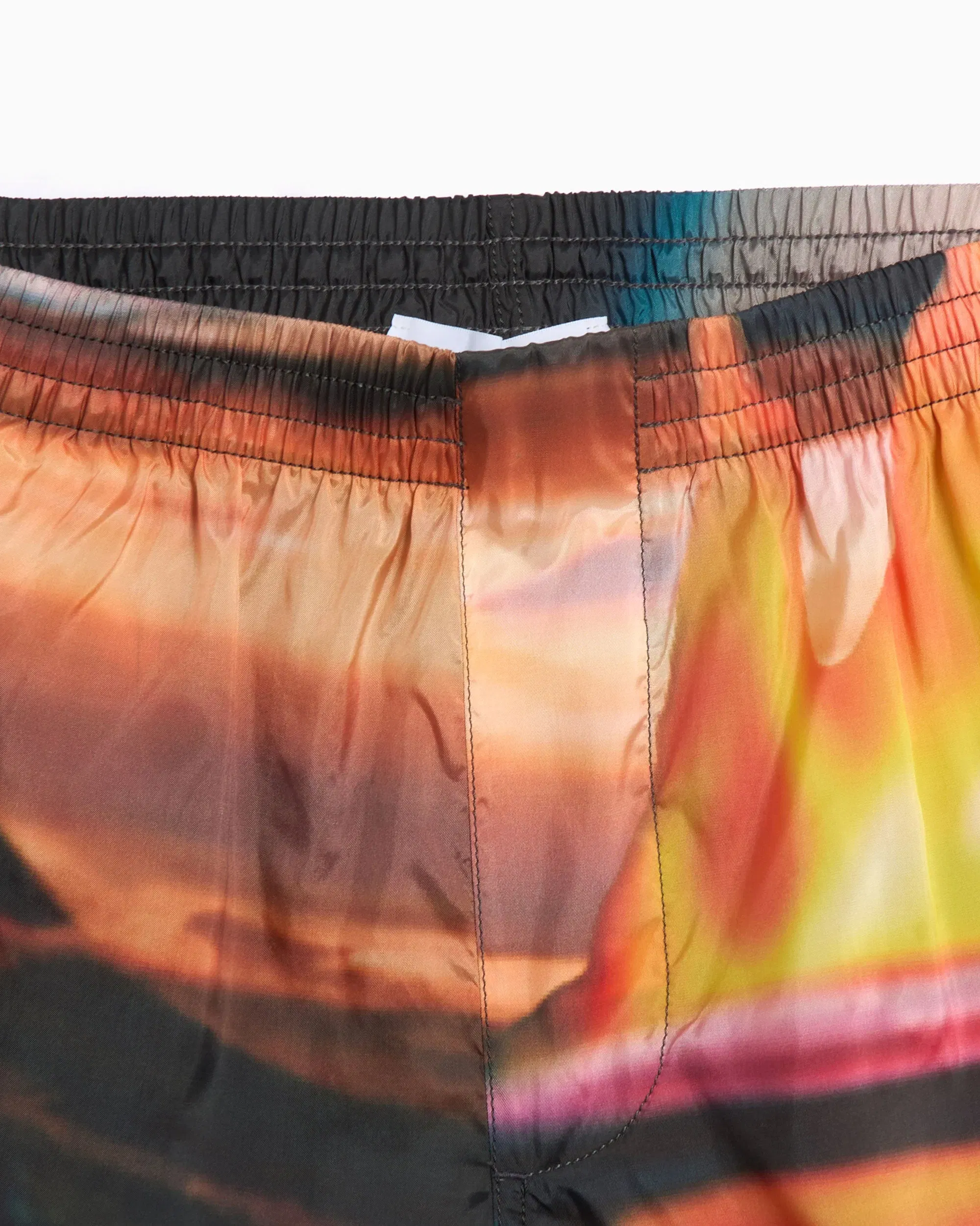 Sunnei Pantalones cortos Sunnei Tropical Aurora Men's Elastic Shorts para hombre