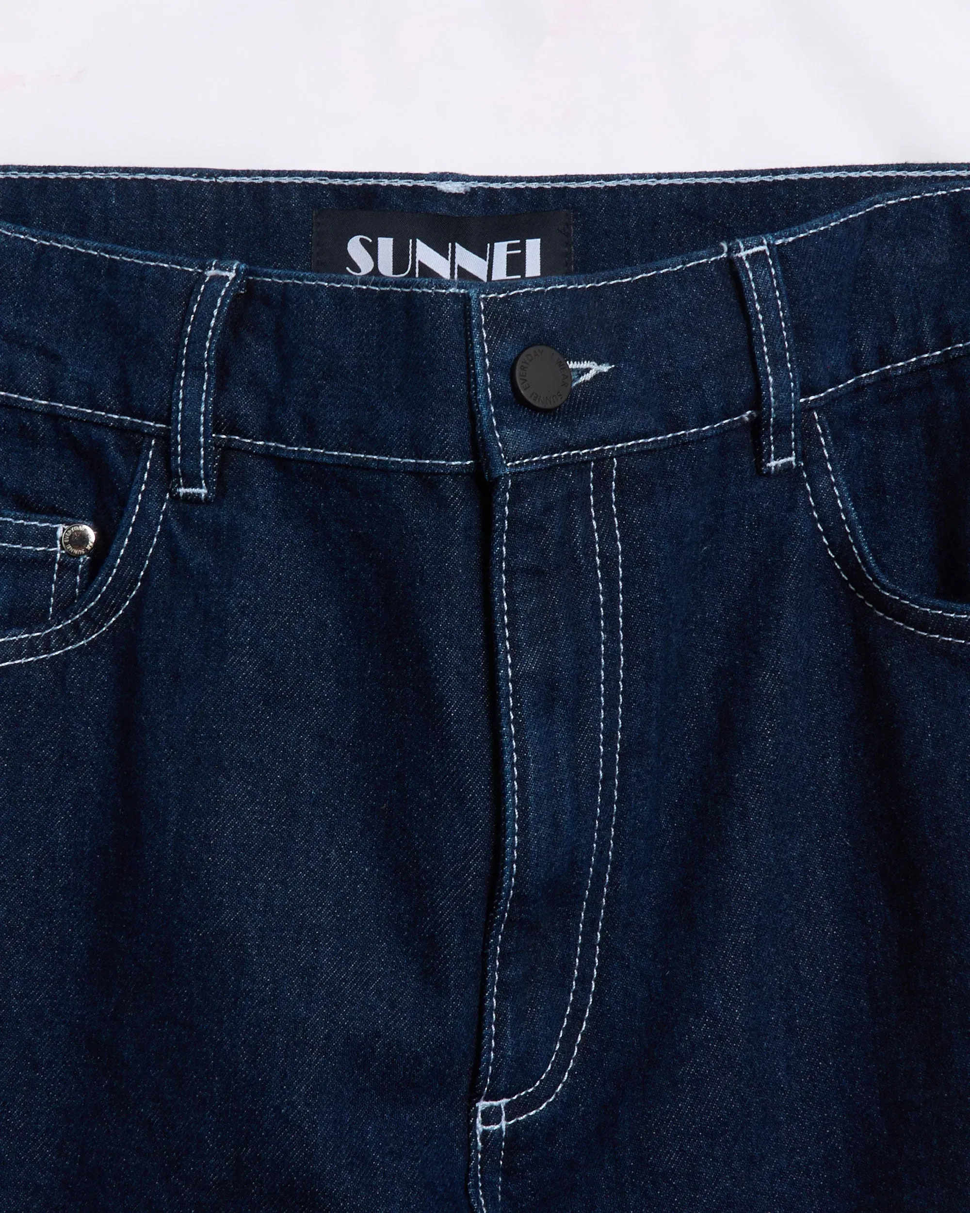 Sunnei Pantalones vaqueros Baggy Relaxed Sunnei Tapered Men's Denim Pants para hombre