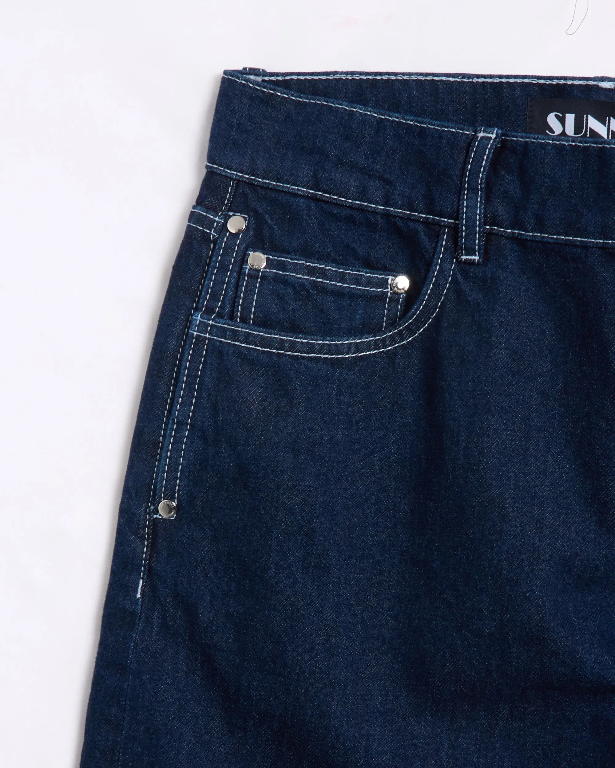 Sunnei Pantalones vaqueros Baggy Relaxed Sunnei Tapered Men's Denim Pants para hombre