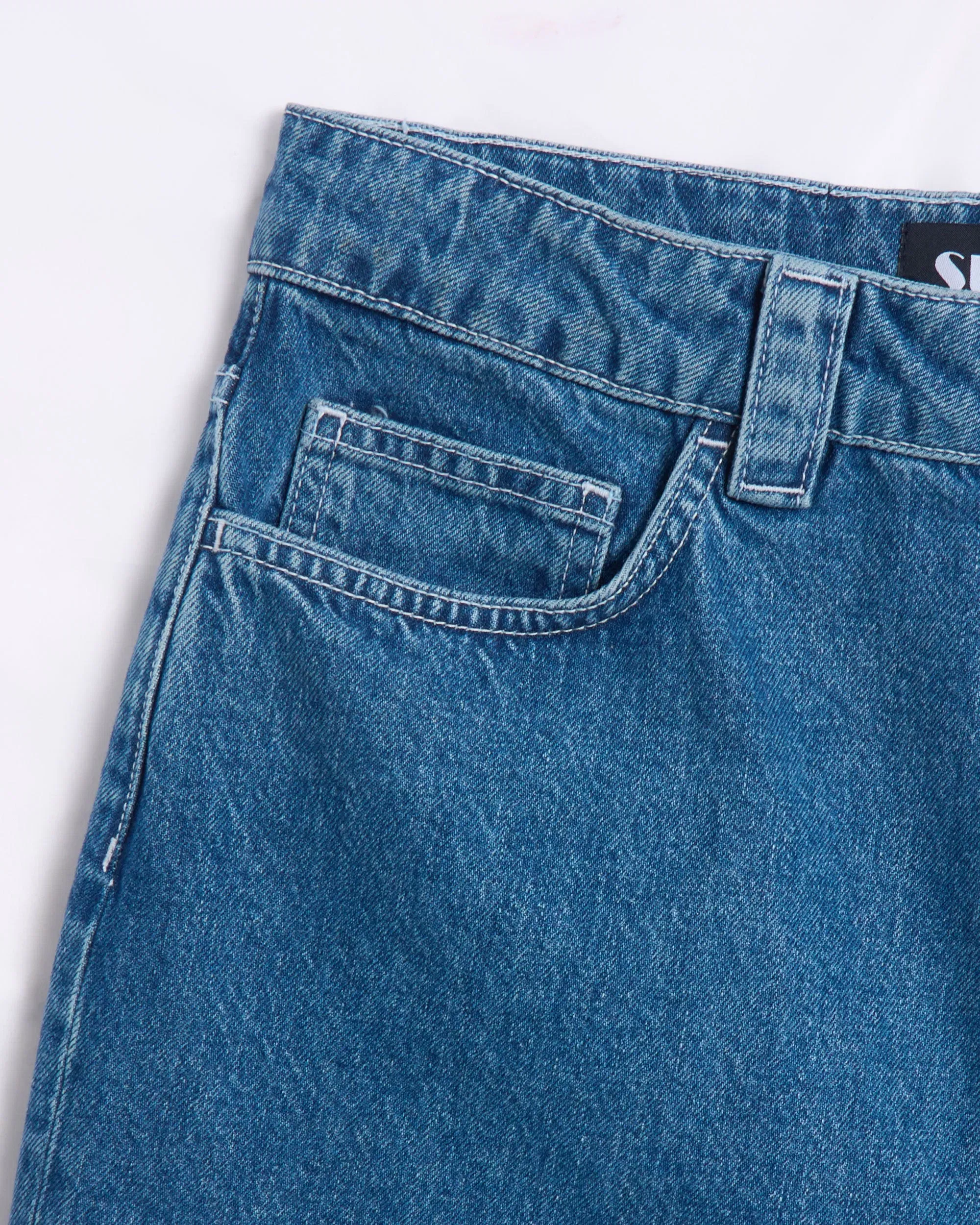 Sunnei Pantalones cortos Relaxed Sunnei Classic Men's Denim Shorts para hombre