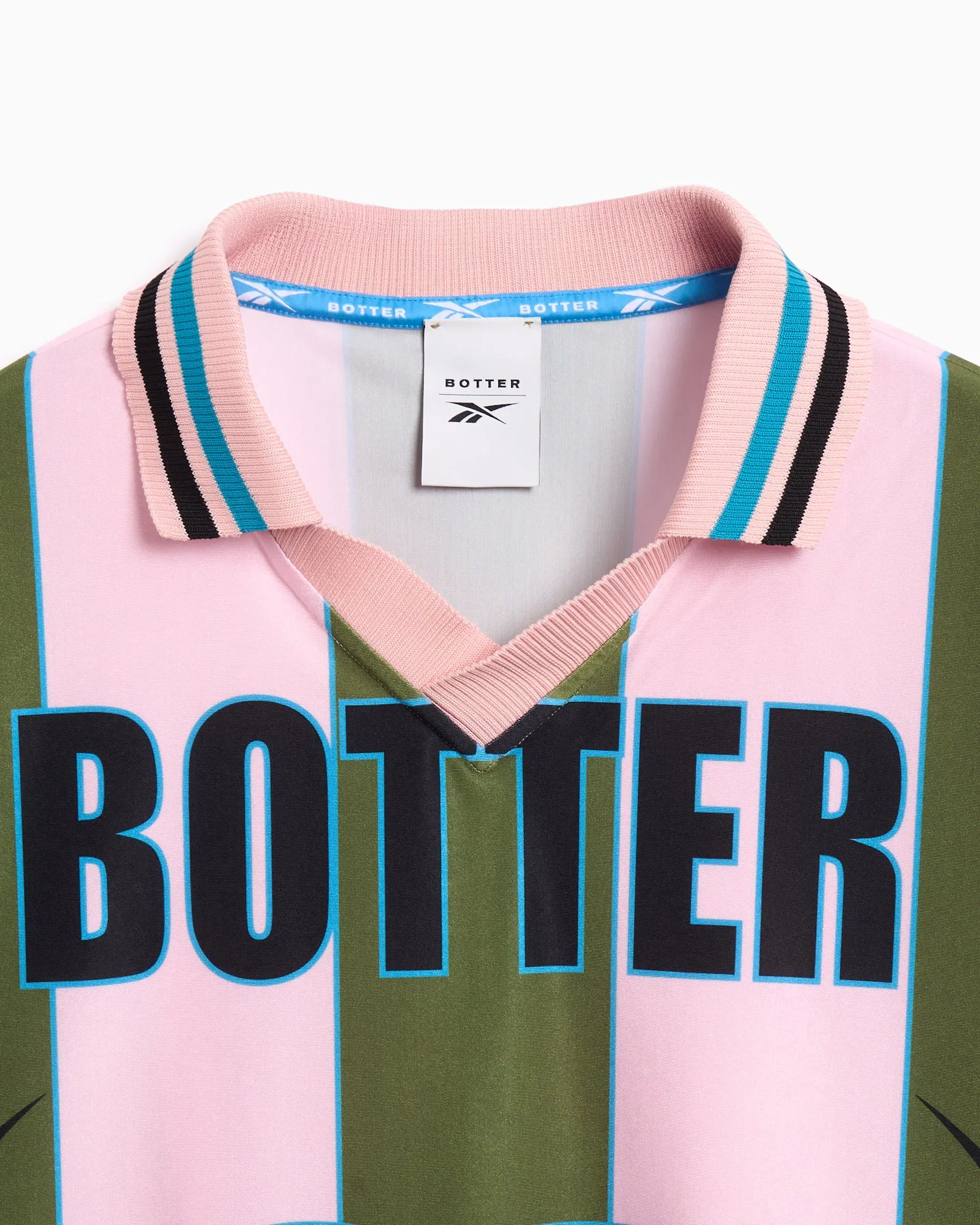 Reebok Jersey T-Shirt de rayas Reebok x Botter Reverse para hombre