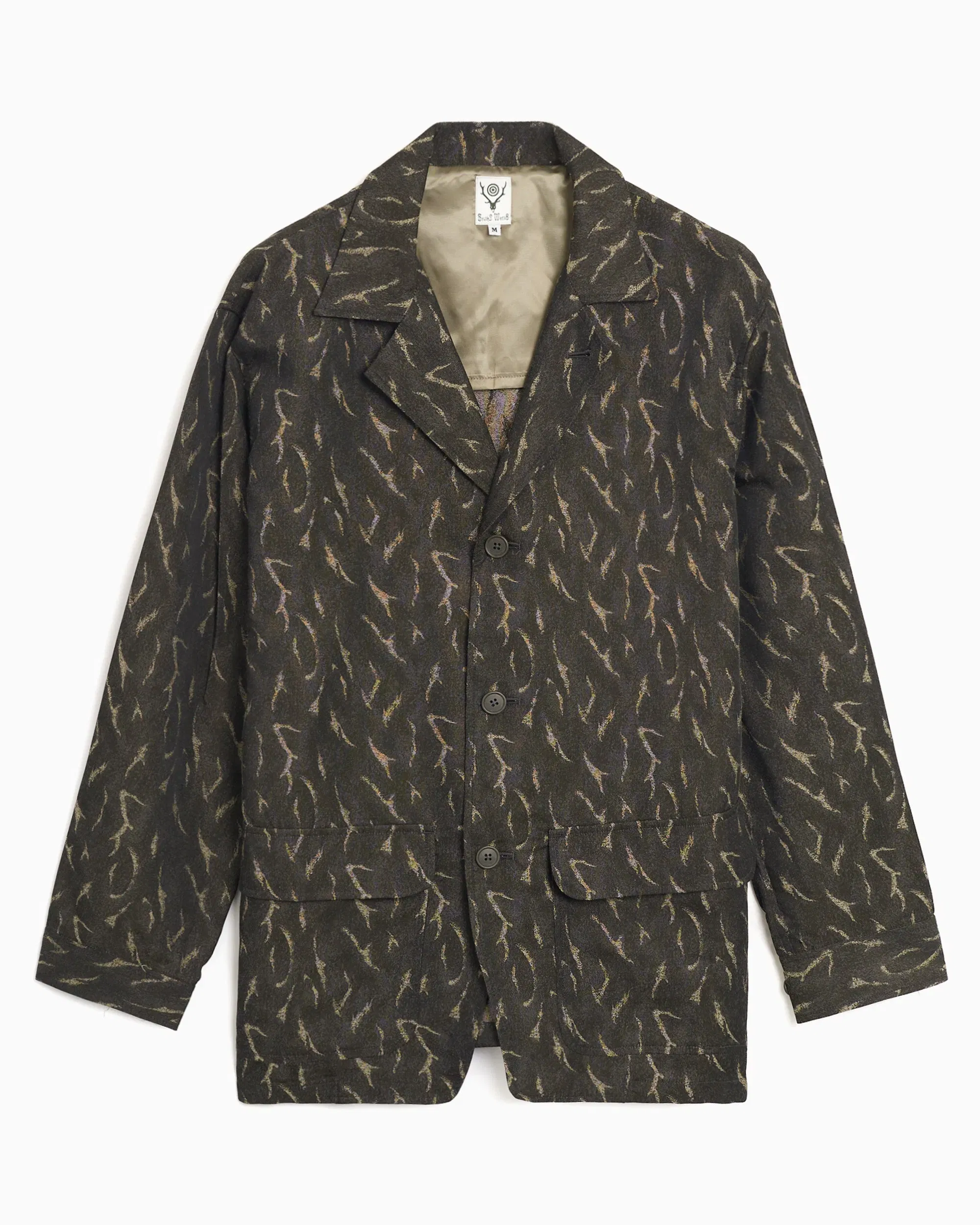 SOUTH2 WEST8 Blazer South2 West8 Pen Camo Jacquard para hombre