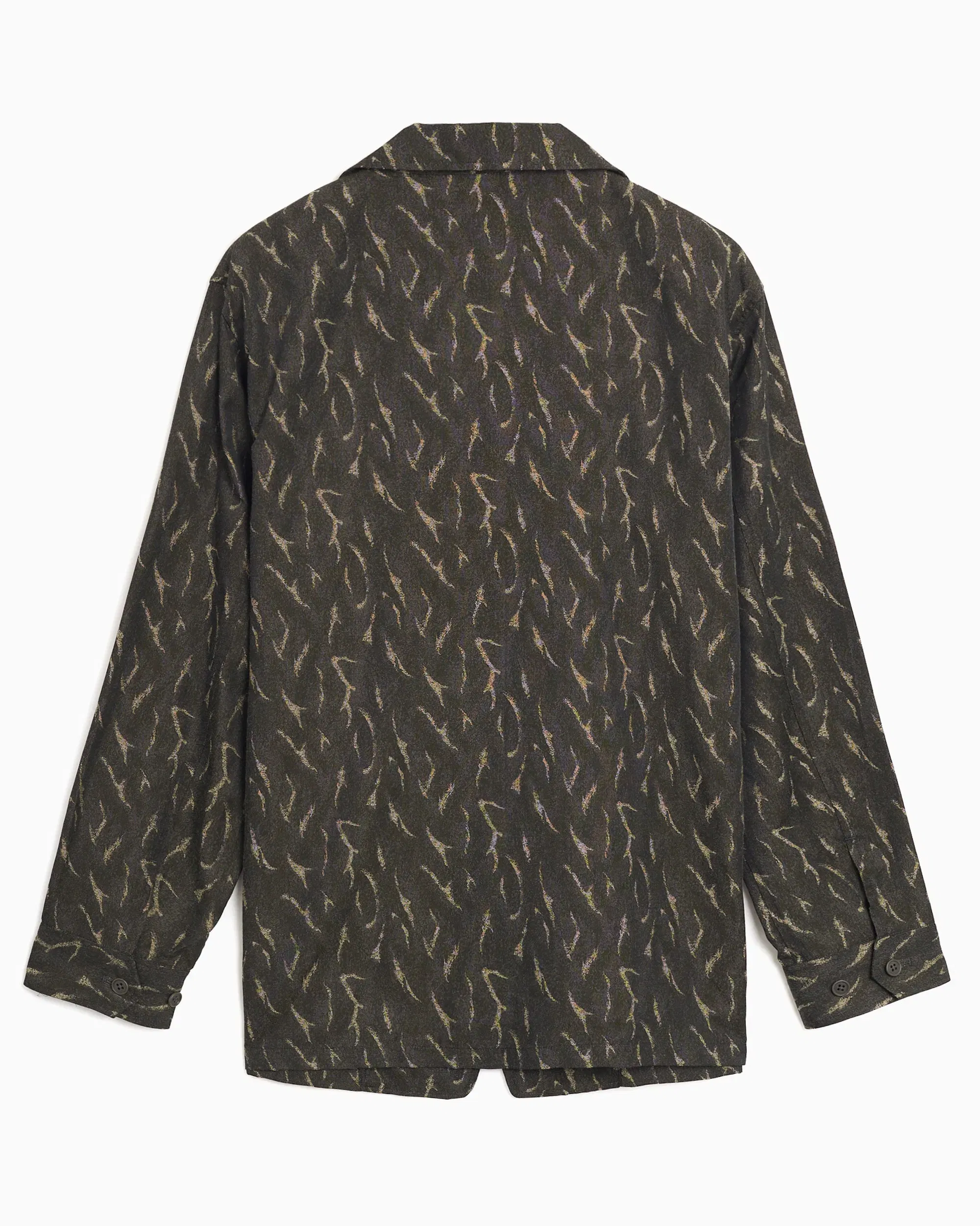 SOUTH2 WEST8 Blazer South2 West8 Pen Camo Jacquard para hombre