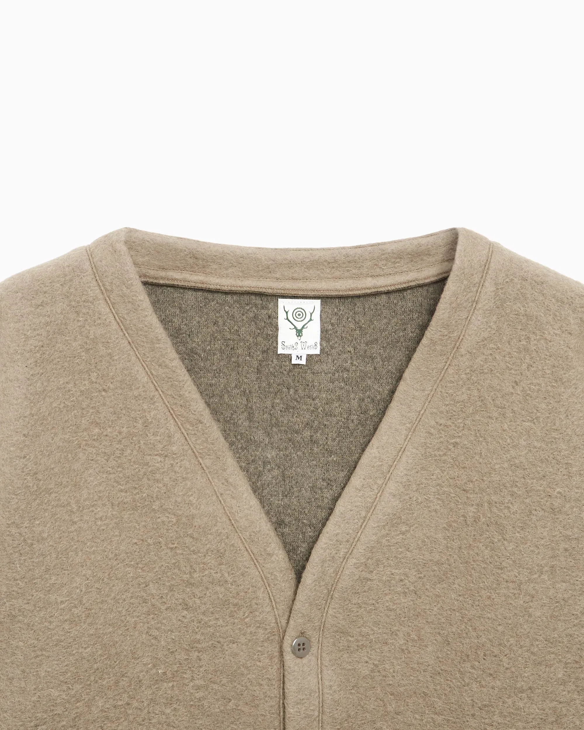 SOUTH2 WEST8 Cardigan South2 West8 S.S. Men's V Neck Cardigan para hombre