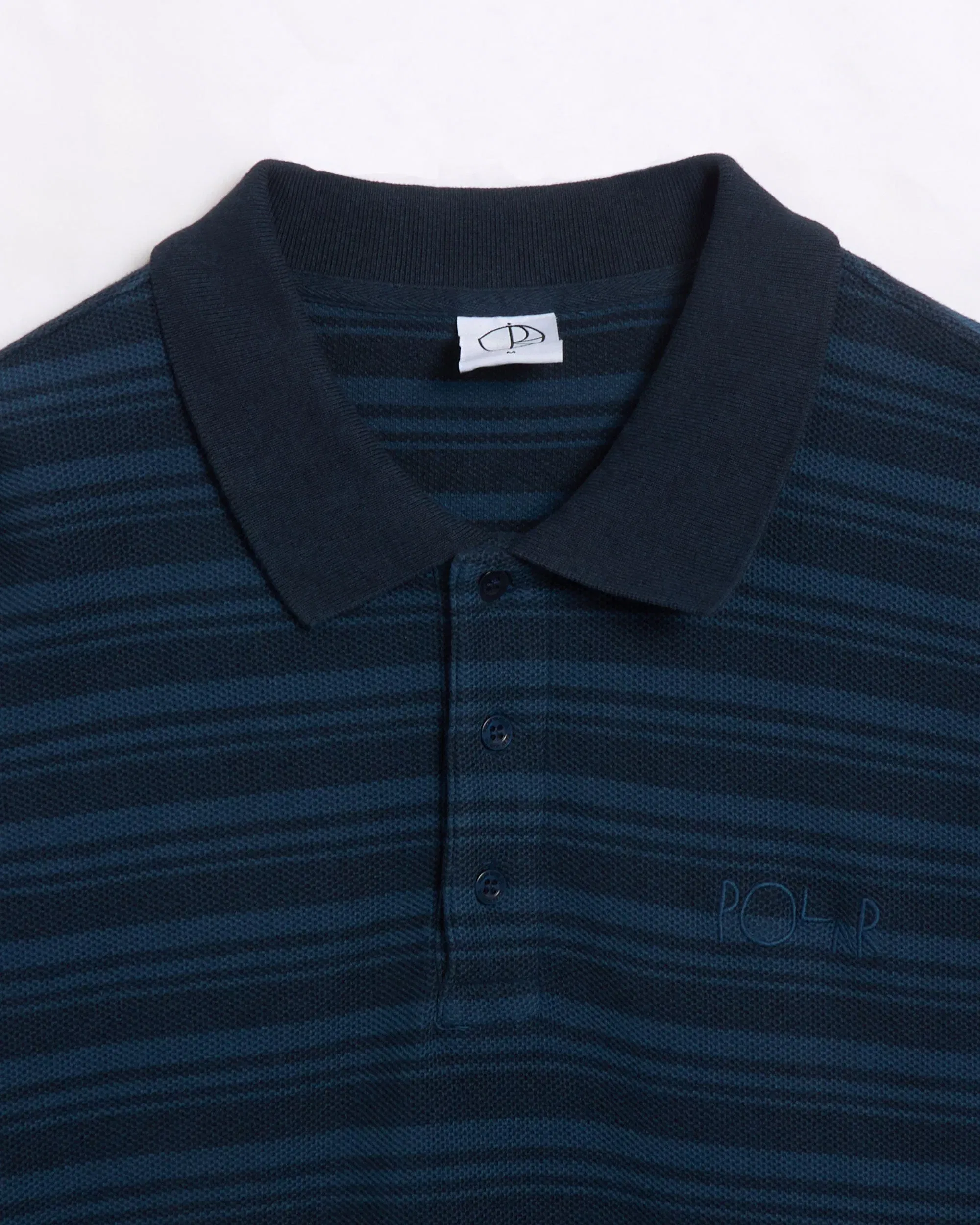 POLAR SKATE CO Polo Relaxed Polar Skate Co. Polar Skate Co. Surf Men's Stripe Polo Shirt para hombre