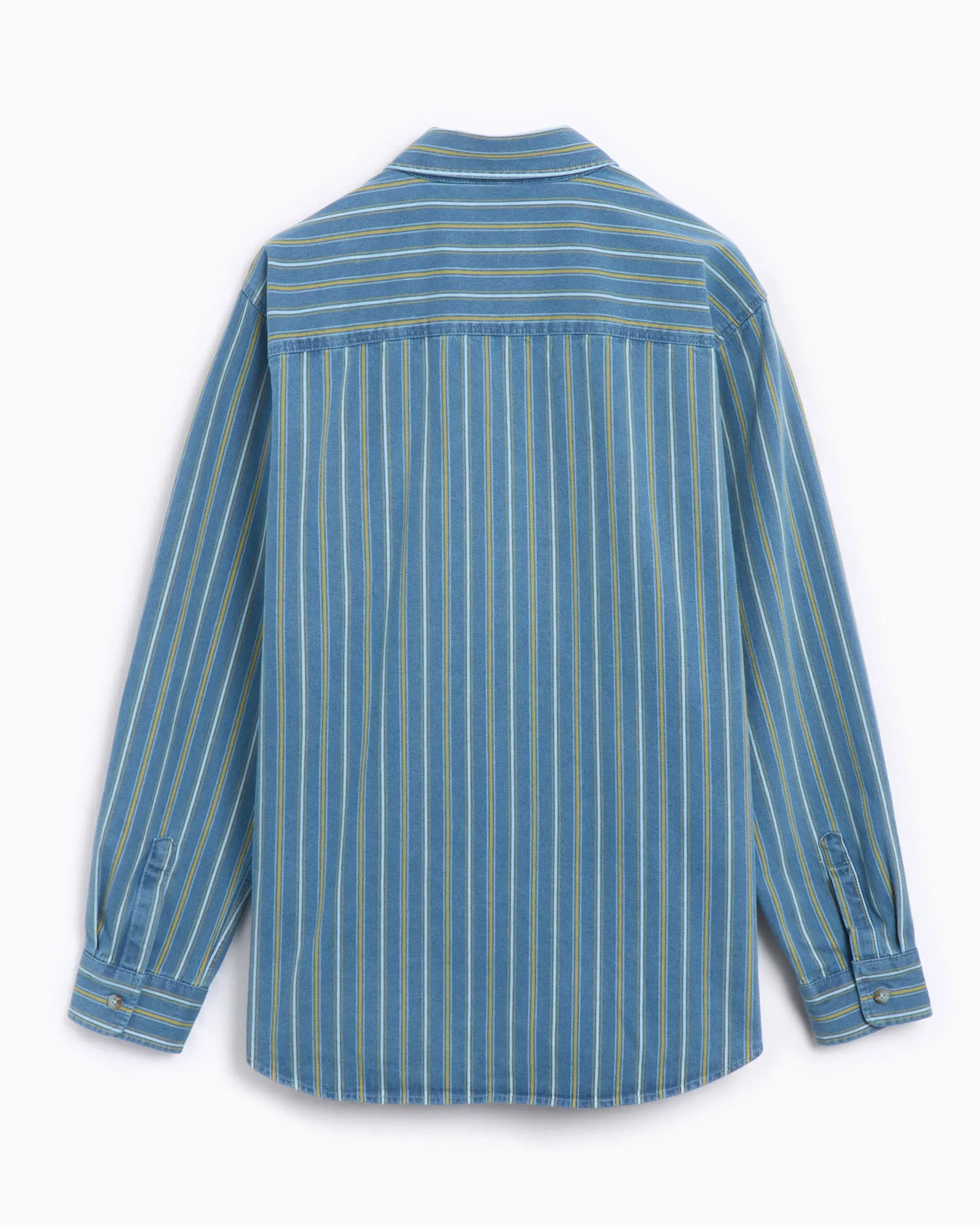 POLAR SKATE CO Camisa Relaxed Polar Skate Co. Polar Skate Co. Mike Men's Denim Long Sleeve Shirt para hombre