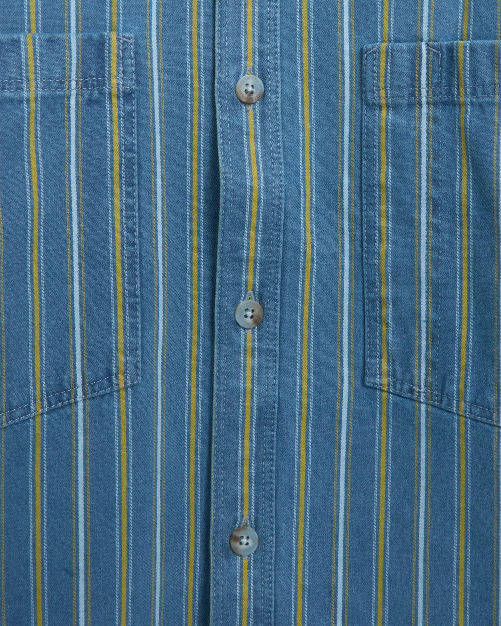 POLAR SKATE CO Camisa Relaxed Polar Skate Co. Polar Skate Co. Mike Men's Denim Long Sleeve Shirt para hombre