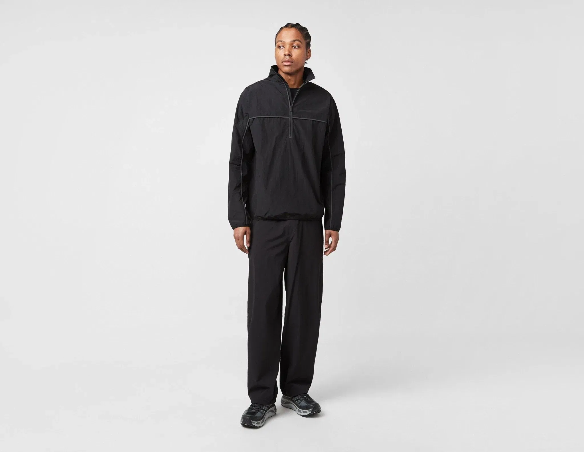 District Vision Half-Zip Shell Jacket