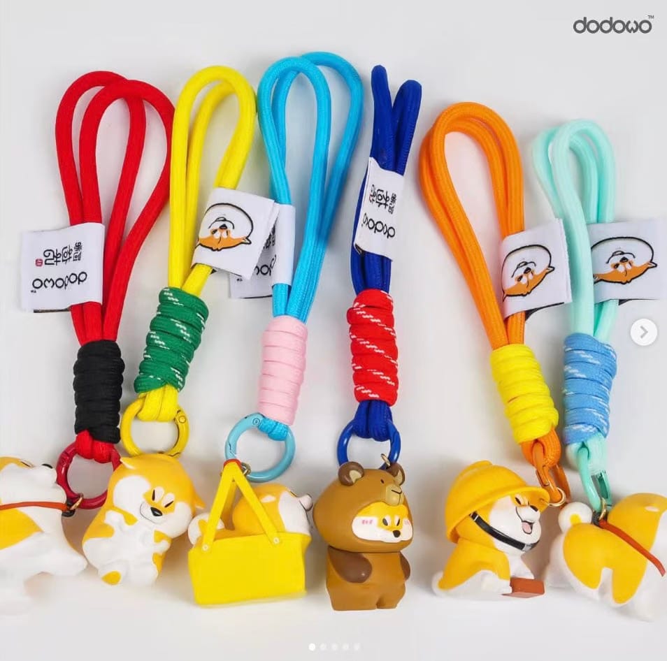 52Toys Dodowo Puppy Crossing Keychains