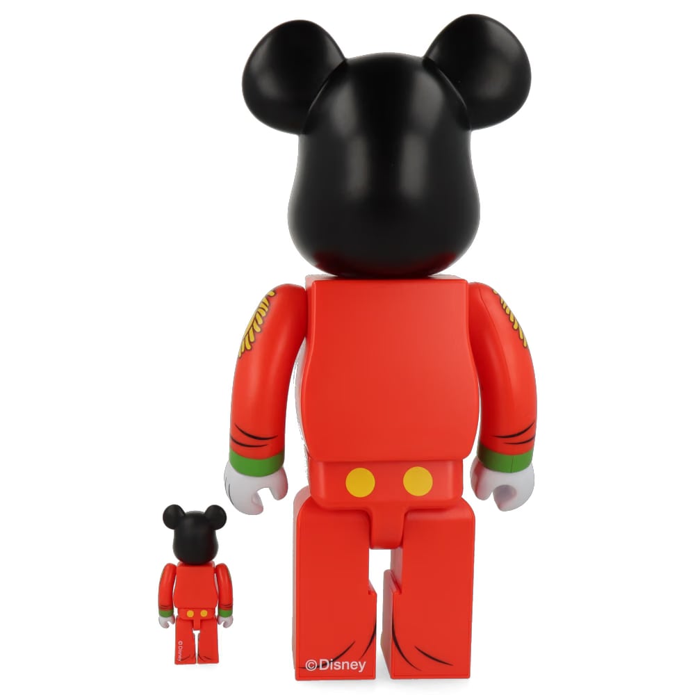 MEDICOM TOY 400% + 100% Bearbrick Mickey Mouse The Band Concert