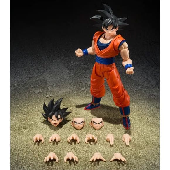 TAMASHII NATIONS Bandai Tamashii Nations Dragon Ball Z Son Goku Kind Hearted Saiyan Action Figure