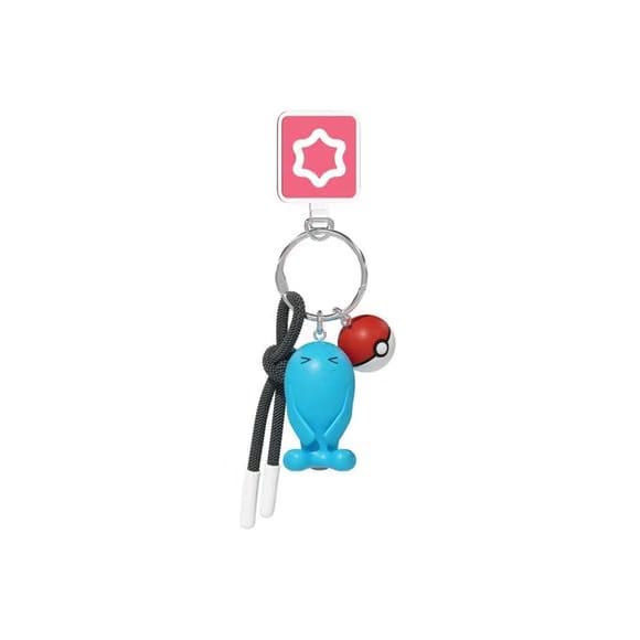 Langbowang Pokemon Figure Vinyl Keychain - Wobbuffet