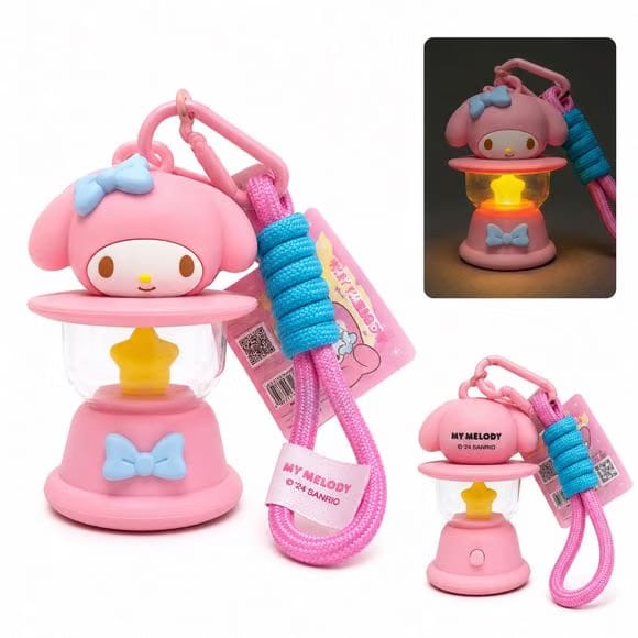 Langbowang Sanrio Characters Light-up Lantern Vinyl Keychain - My Melody