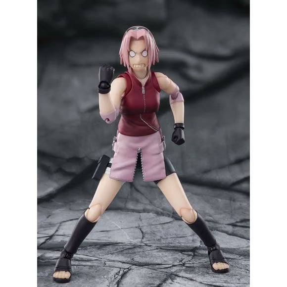 TAMASHII NATIONS Bandai Tamashii Nations Naruto S.H.Figuarts Sakura Haruno Inheritor of Tsunade's Indominable Will Action Figure