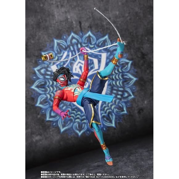 TAMASHII NATIONS Bandai Tamashii Nations Across the Spider-Verse S.H.Figuarts Spider-Man India Action Figure